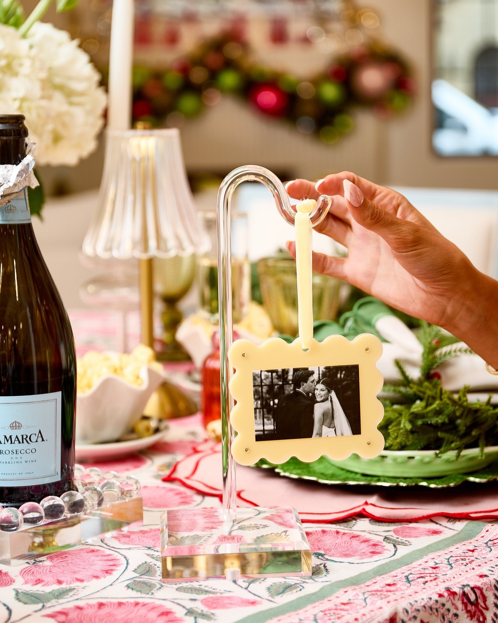 Butter Yellow Frame Ornament - Thumbnail 3