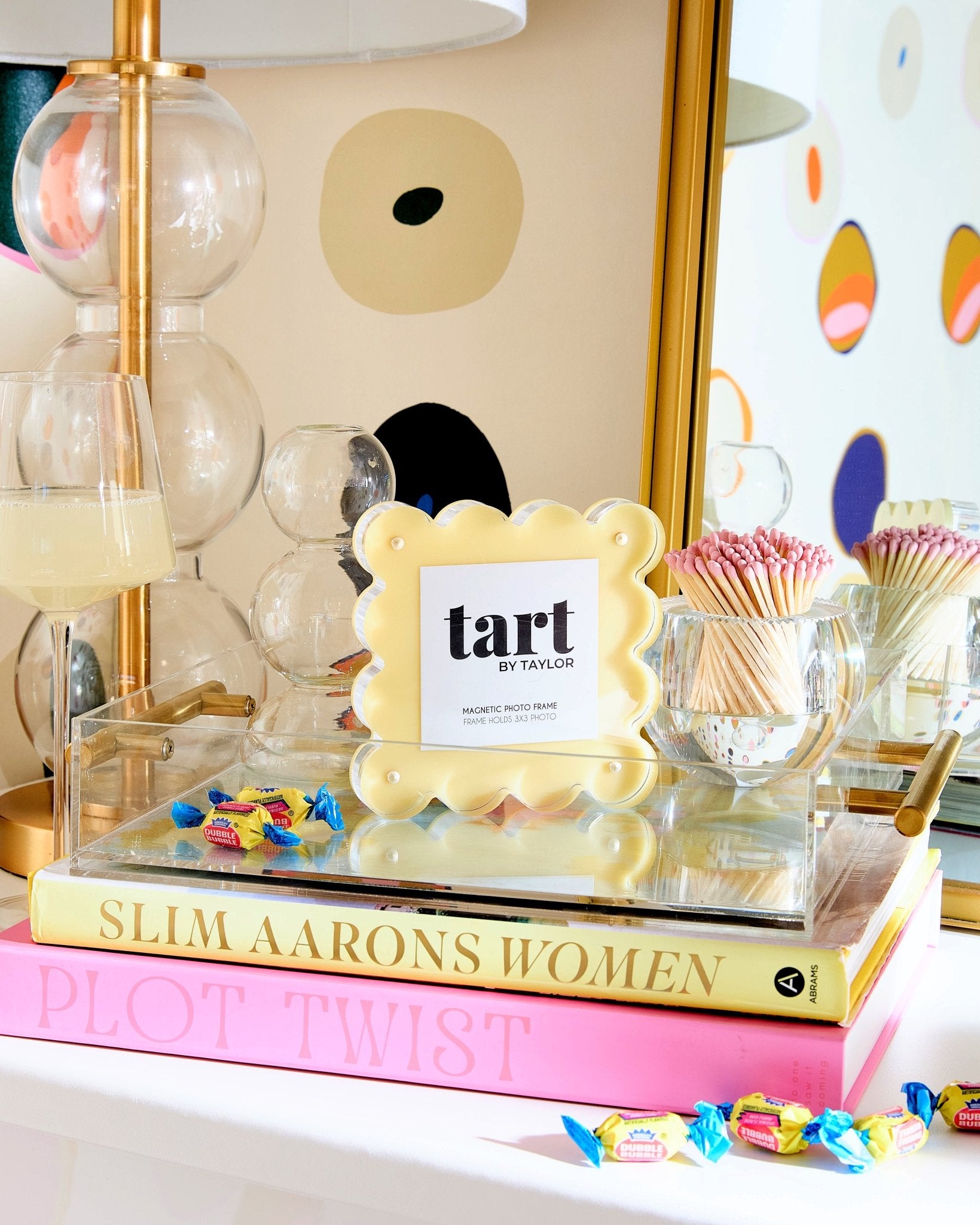 Butter Yellow Mini Acrylic Picture Frame - Tart By Taylor