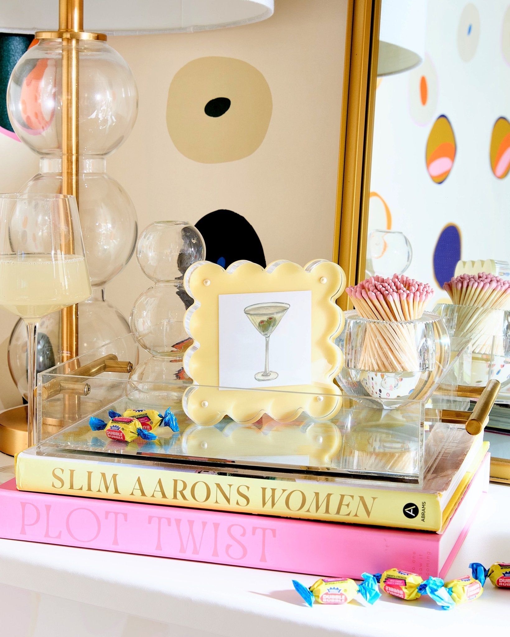 Butter Yellow Mini Acrylic Picture Frame - Tart By Taylor
