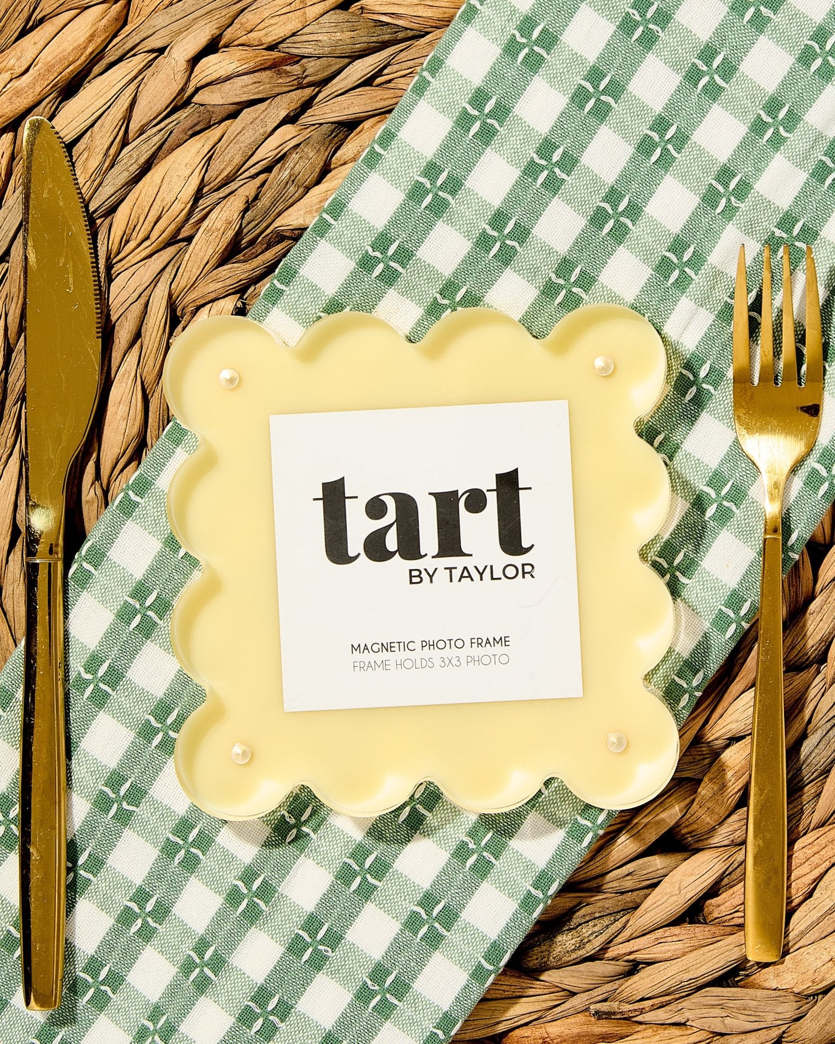 Butter Yellow Mini Acrylic Picture Frame - Tart By Taylor