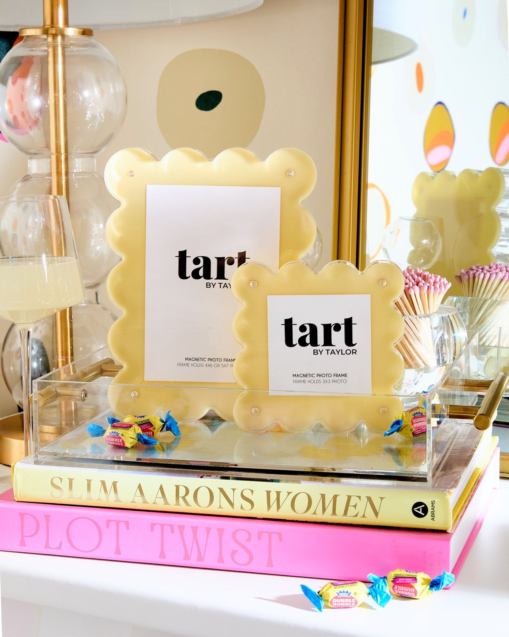Butter Yellow Mini Acrylic Picture Frame - Tart By Taylor