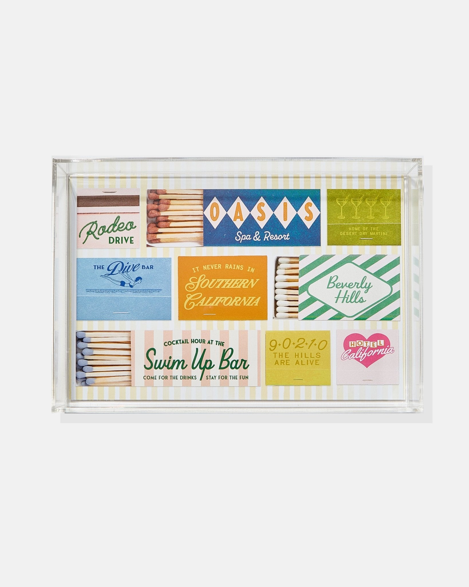 California Matchbook Small Tray - Tart By Taylor