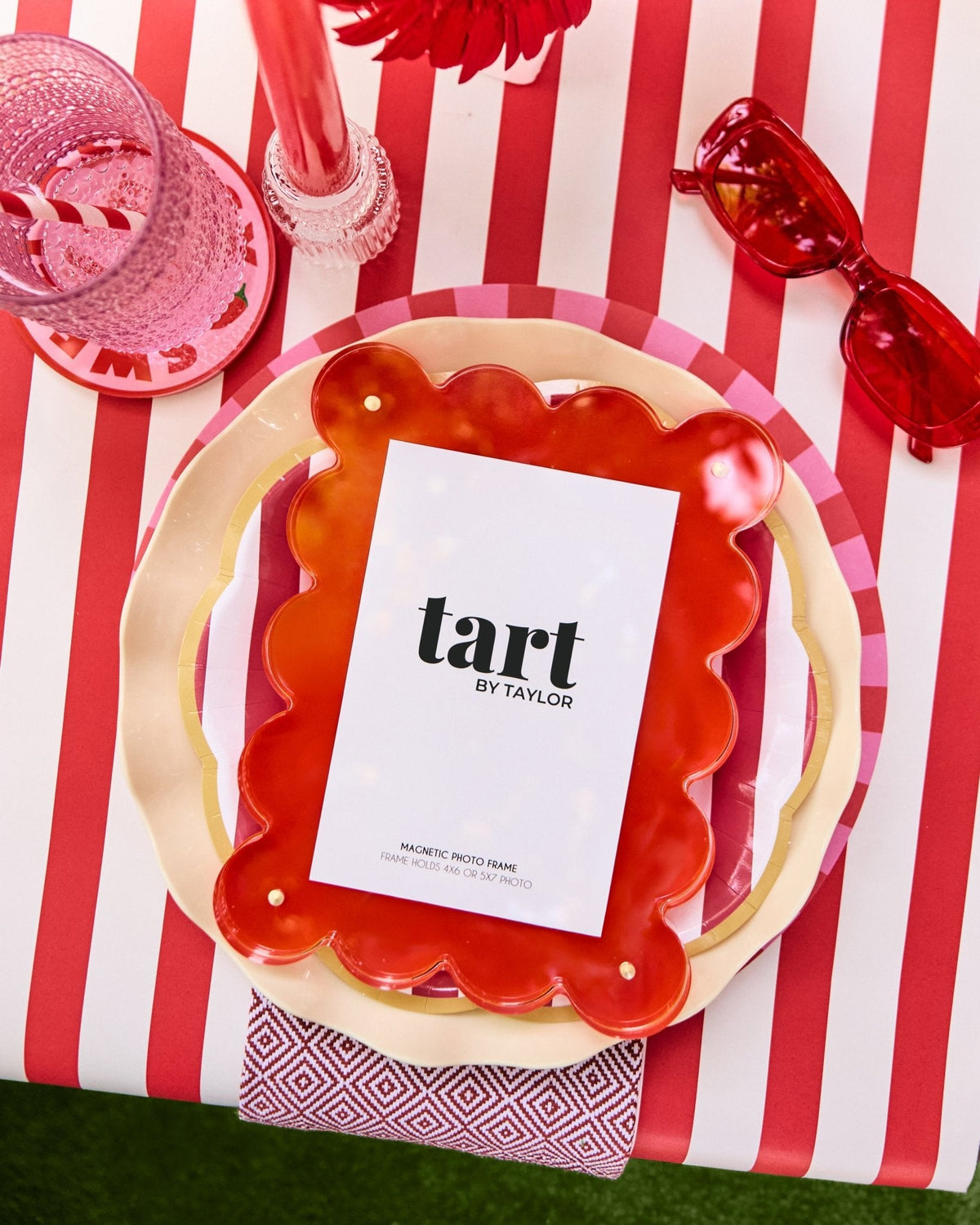Cayenne Acrylic Picture Frame - Tart By Taylor Wholesale - FRAME-CAYENNE