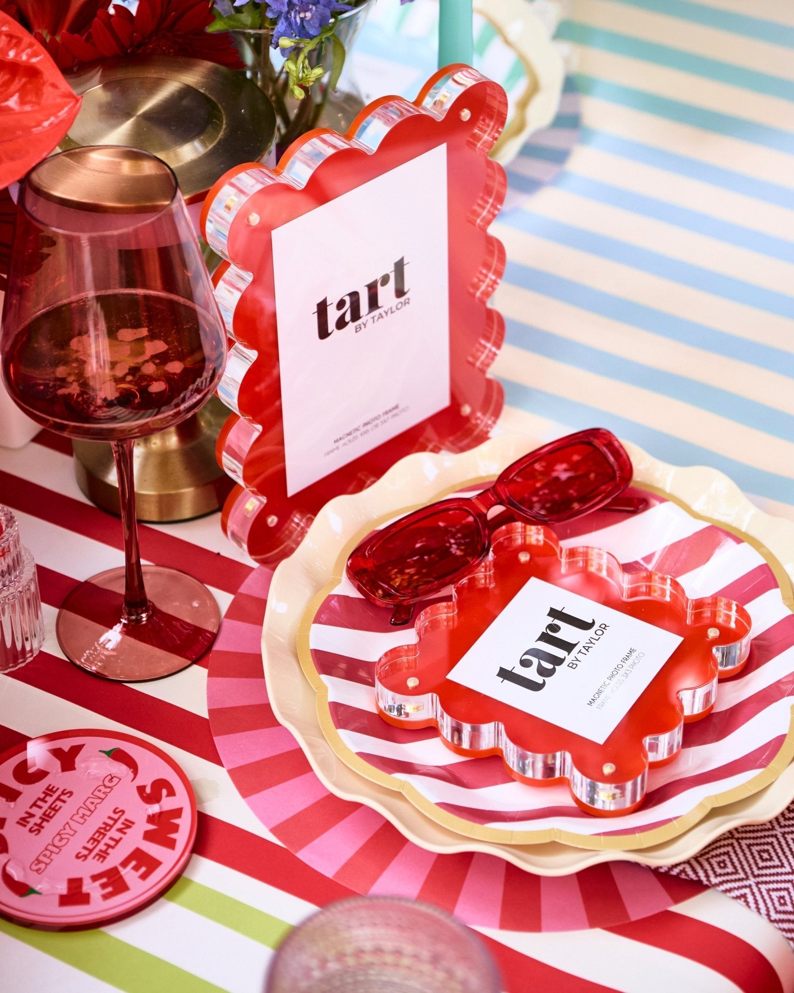 Cayenne Acrylic Picture Frame - Tart By Taylor Wholesale - FRAME-CAYENNE