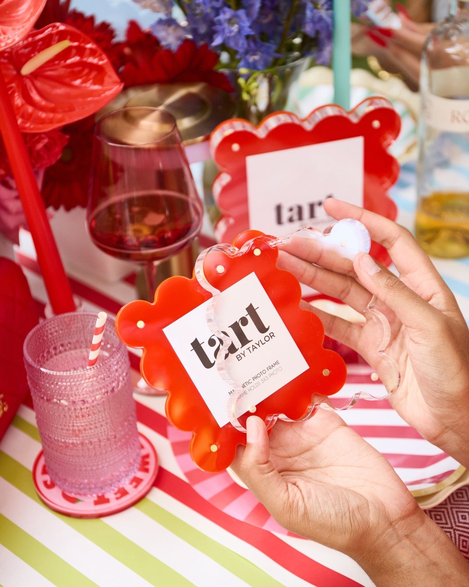 Cayenne Mini Acrylic Picture Frame - Tart By Taylor Wholesale - MINIFRAME-CAYENNE