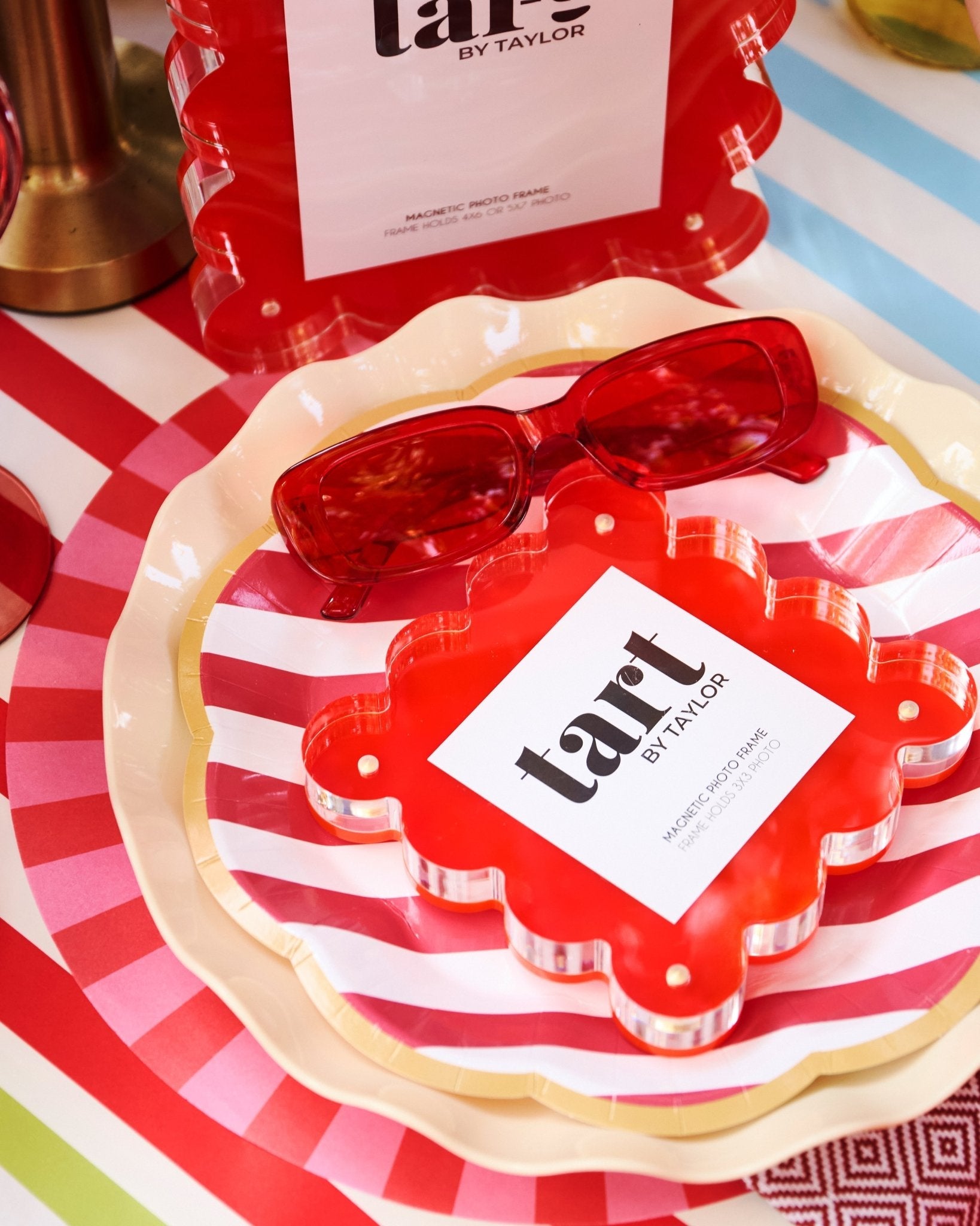 Cayenne Mini Acrylic Picture Frame - Tart By Taylor Wholesale - MINIFRAME-CAYENNE