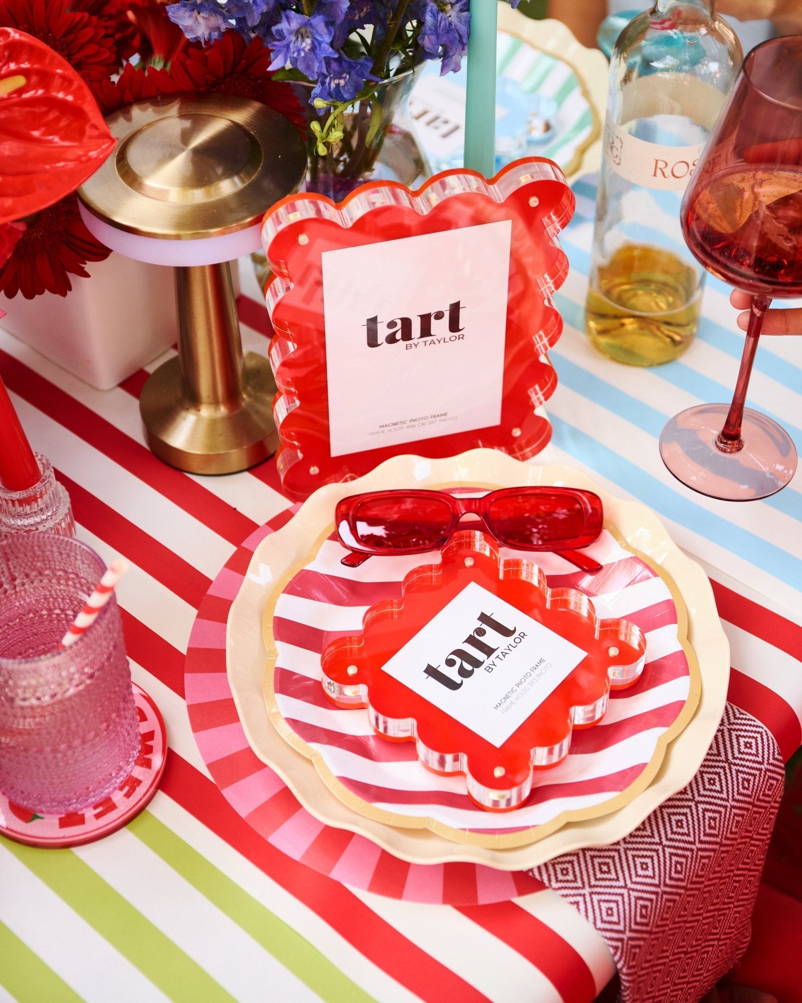 Cayenne Mini Acrylic Picture Frame - Tart By Taylor Wholesale - MINIFRAME-CAYENNE