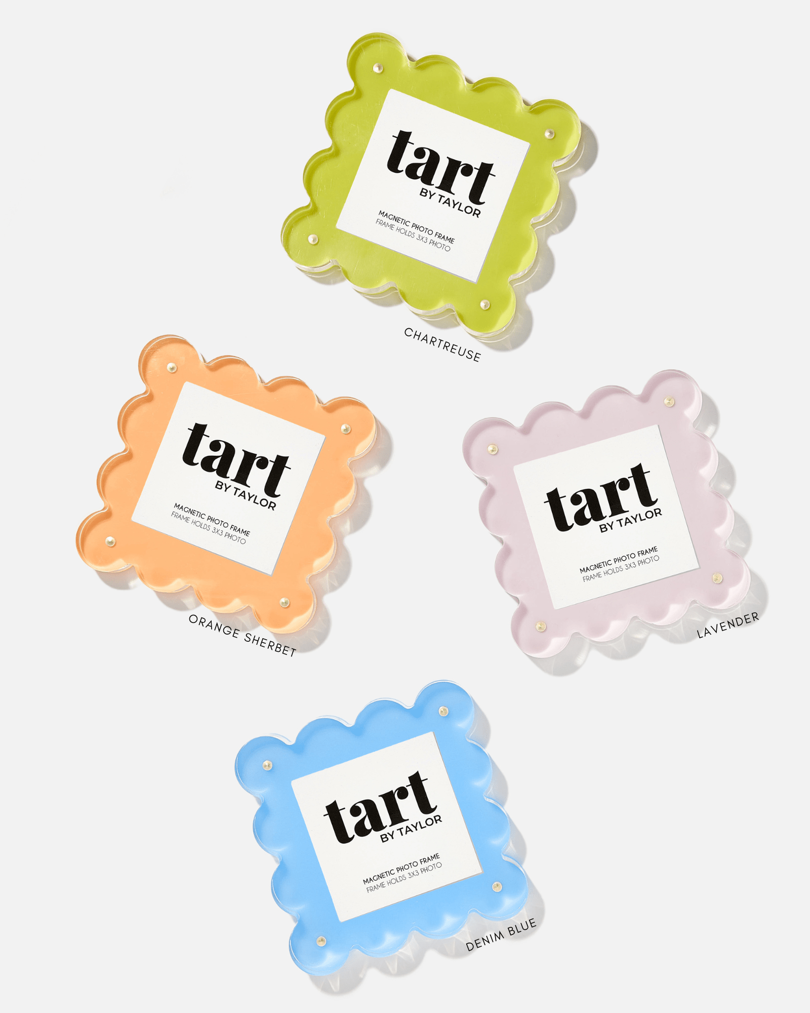 Chartreuse Mini Acrylic Frame - Tart By Taylor