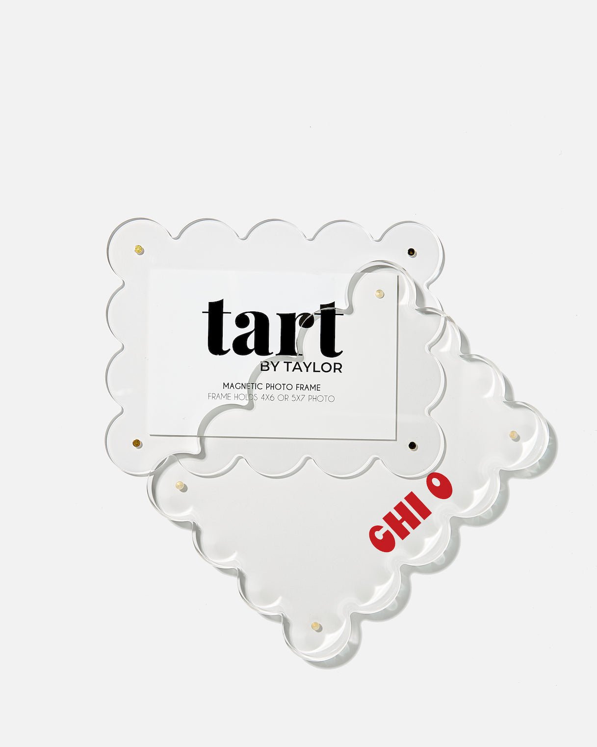 Chi Omega Acrylic Picture Frame - Tart By Taylor