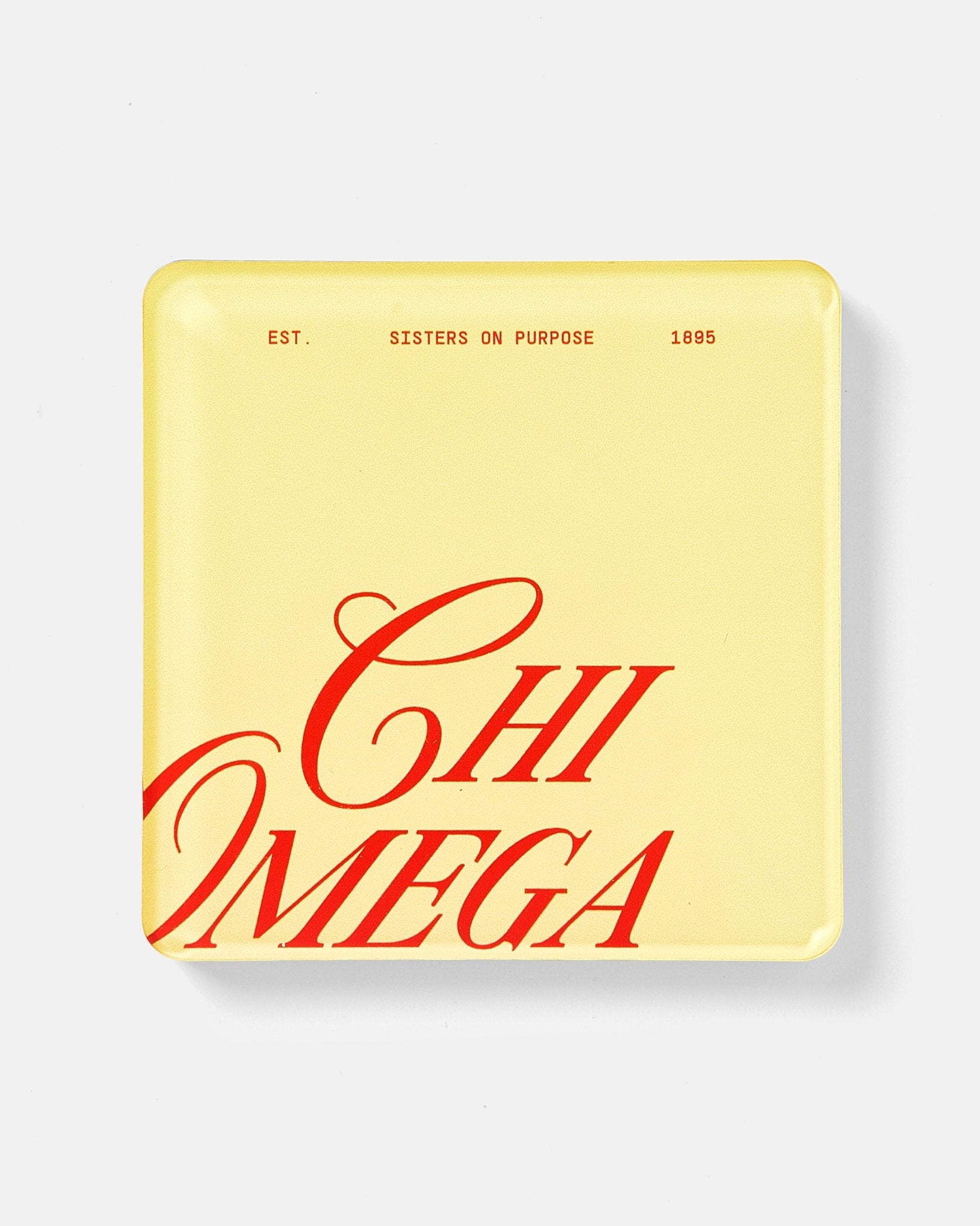 Chi Omega Coasters - Tart By Taylor