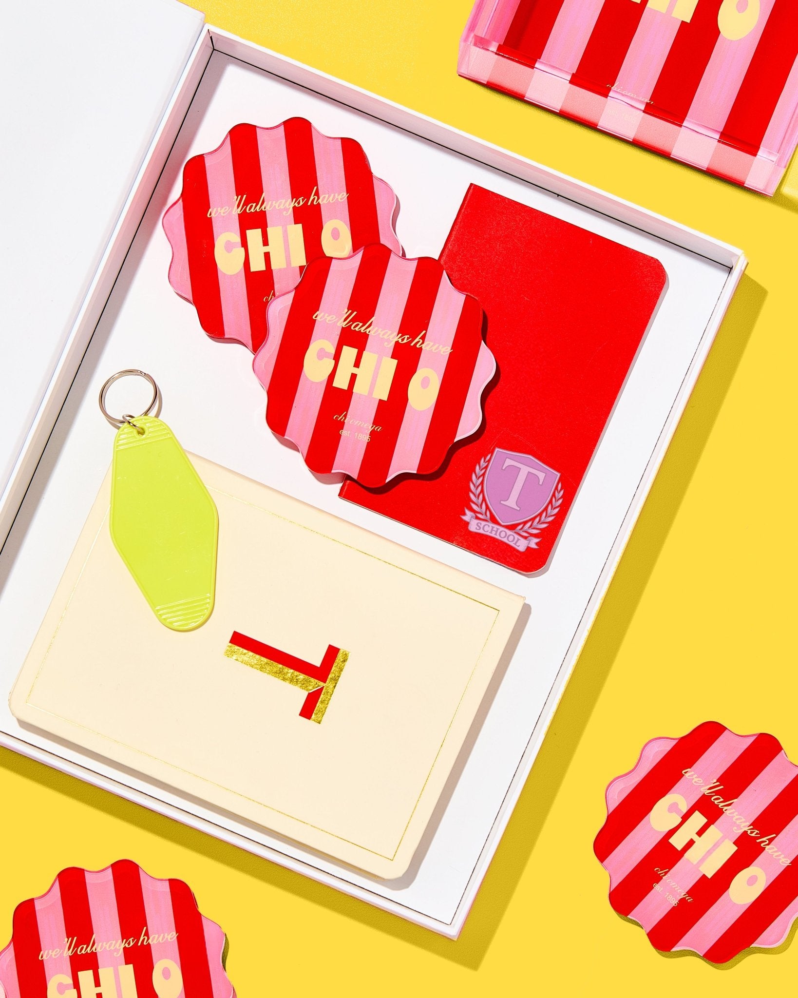 Chi Omega Keepsake Box - Tart By Taylor