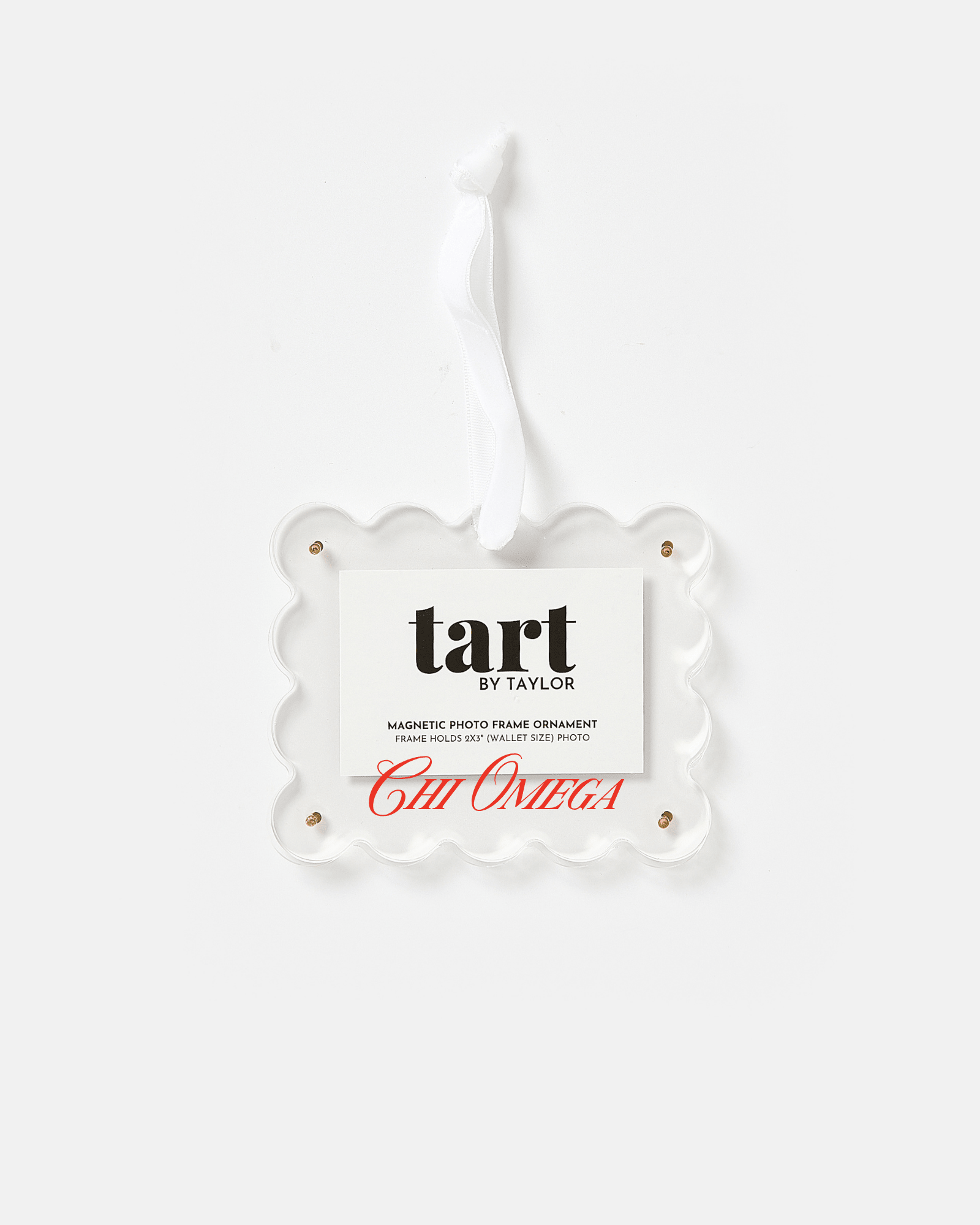 Chi Omega Ornament Frame - Tart By Taylor