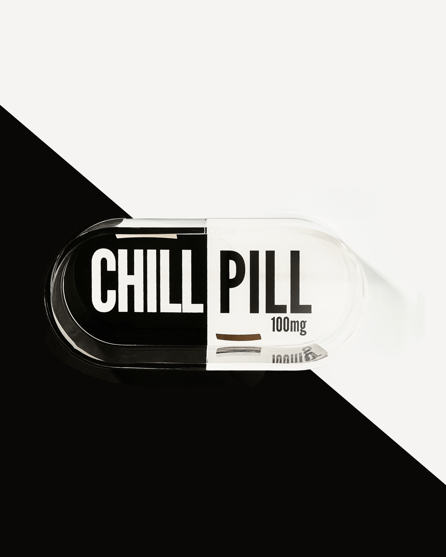 Chill Pill Trinket Tray | Black & White - Tart By Taylor