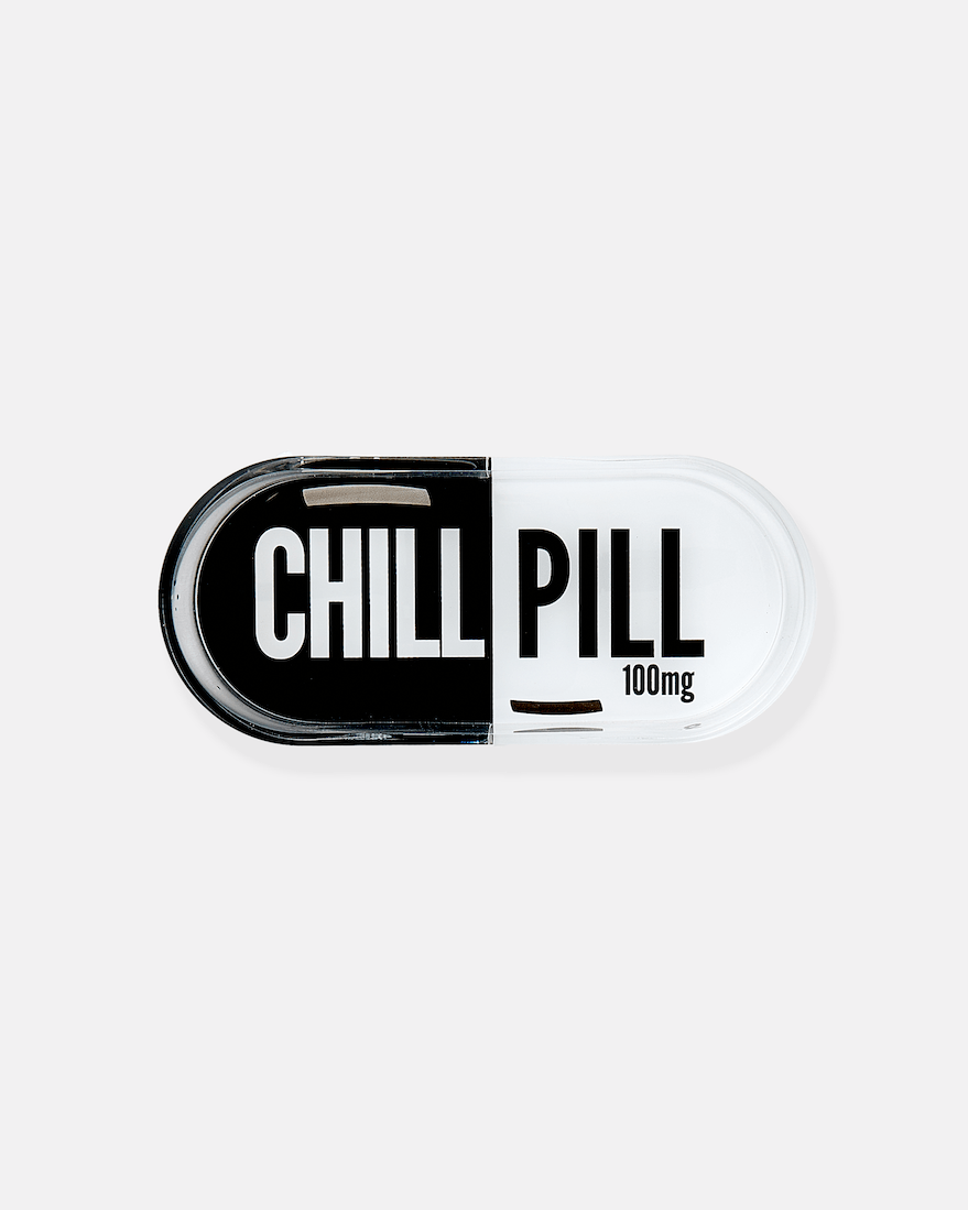Chill Pill Trinket Tray | Black & White - Tart By Taylor