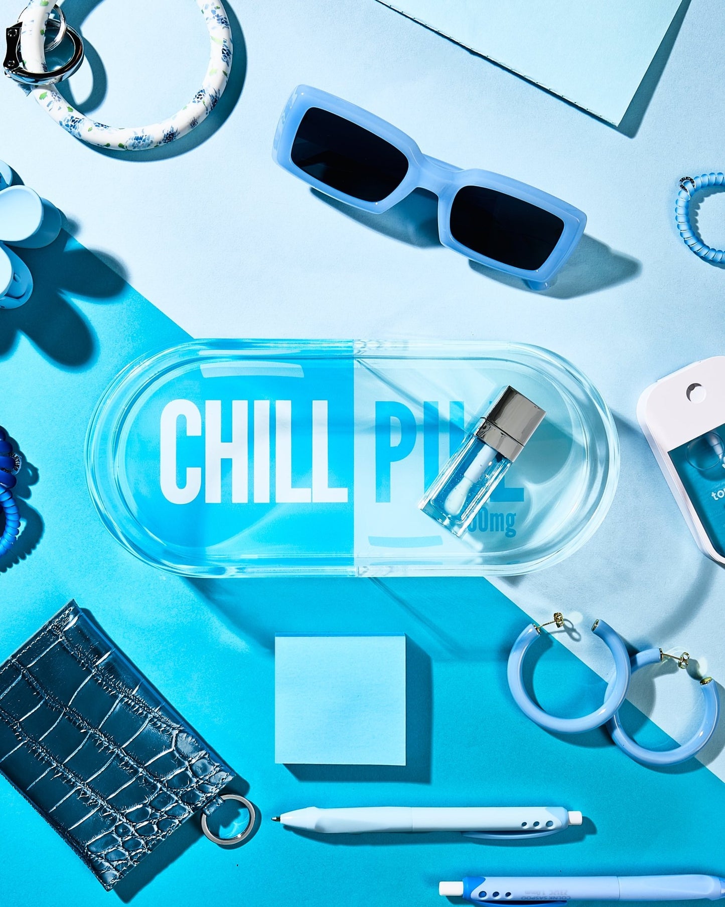 Chill Pill Trinket Tray | Blue - Tart By Taylor