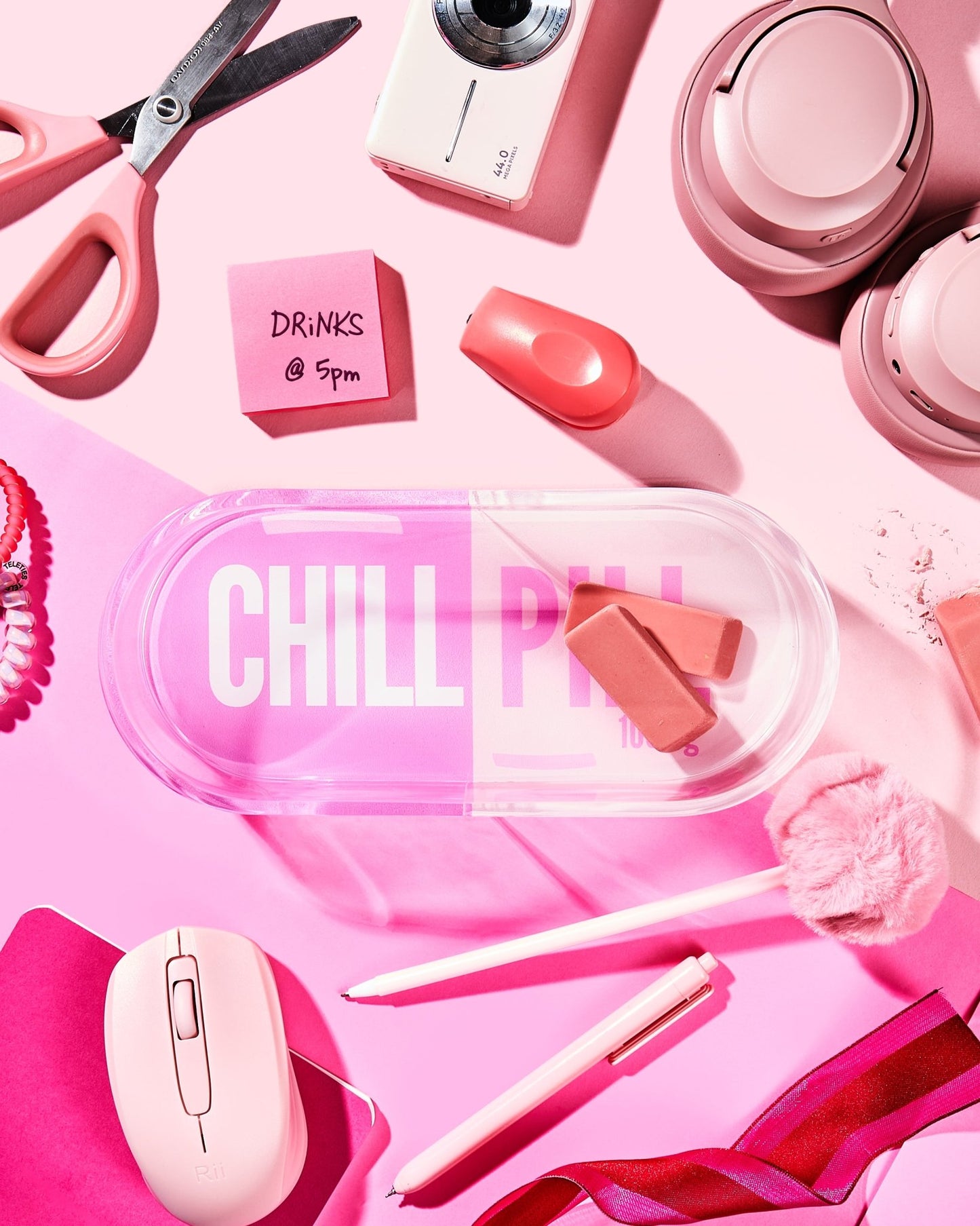 Chill Pill Trinket Tray | Pink - Tart By Taylor