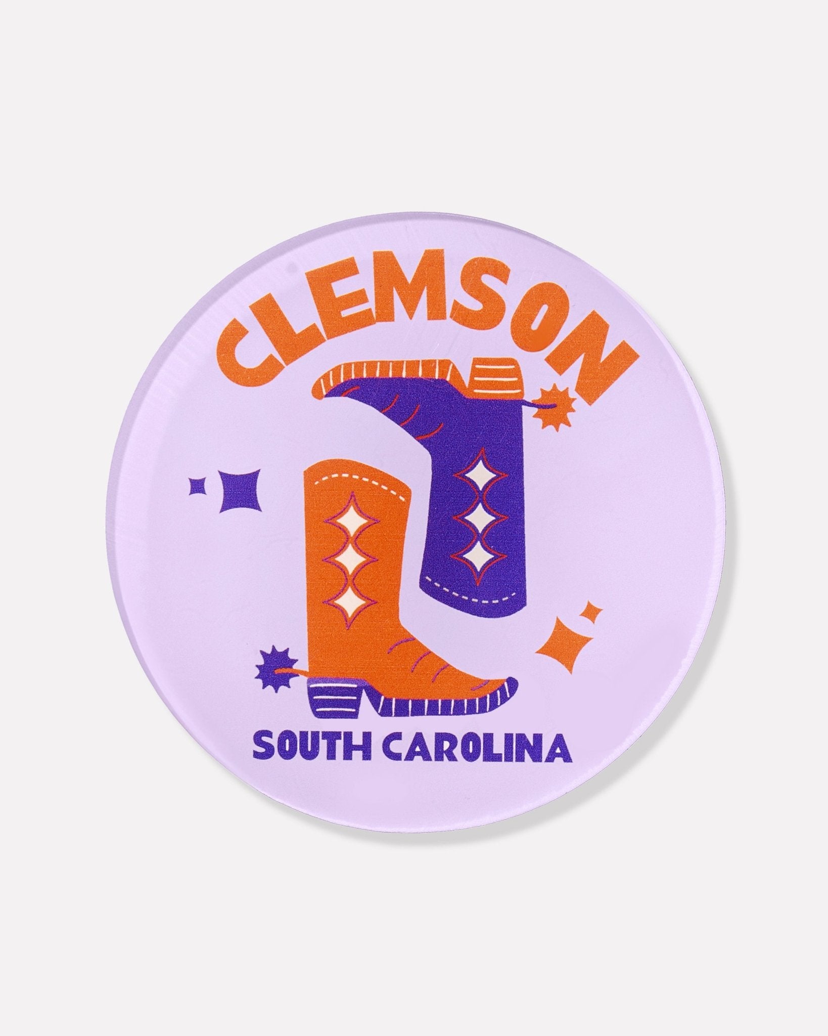 Clemson Coasters - Tart By Taylor