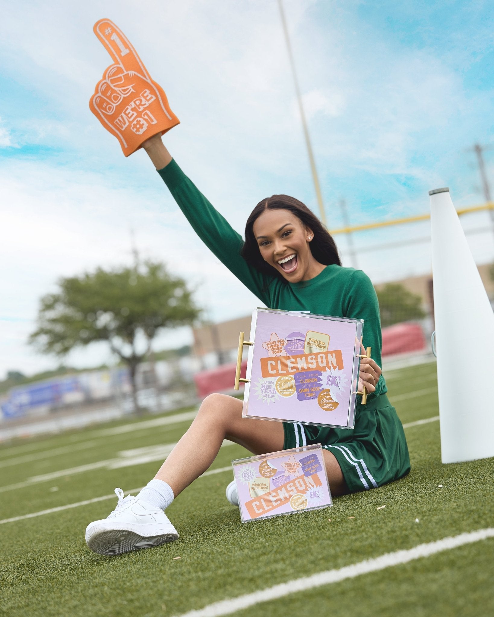 Clemson Small Tray | Tailgate Collection - Tart By Taylor