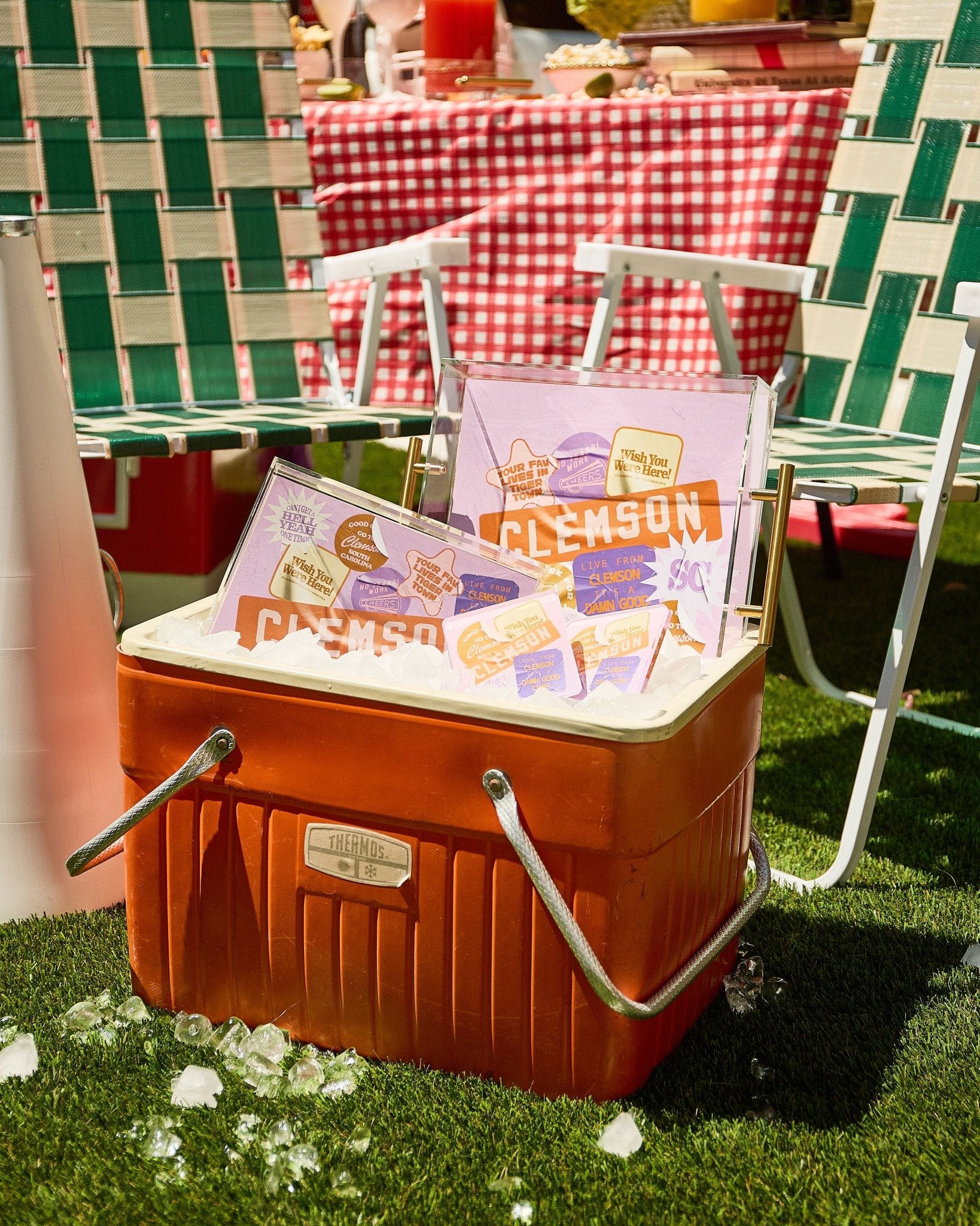 Clemson Small Tray | Tailgate Collection - Tart By Taylor