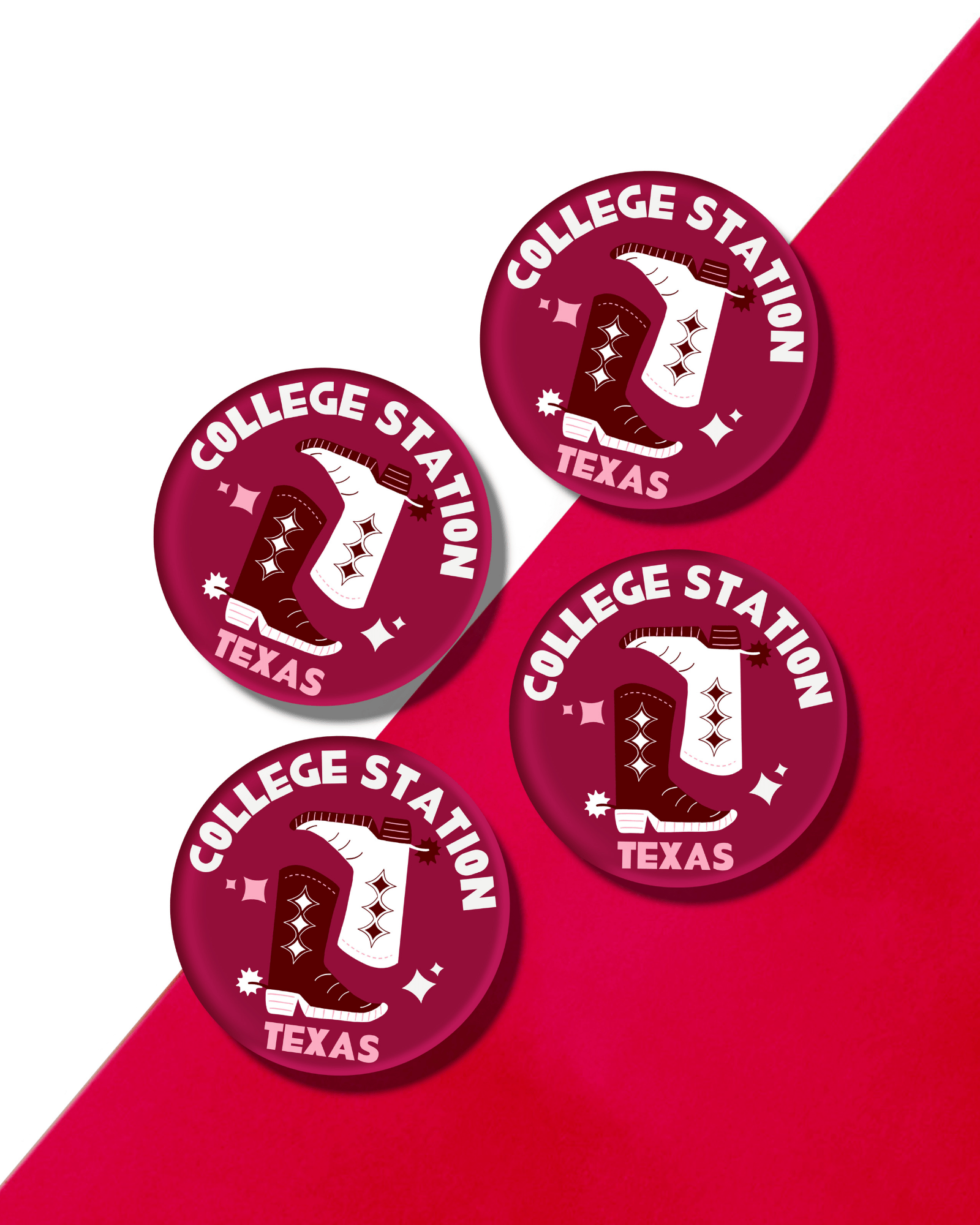 College Station Coasters - Tart By Taylor
