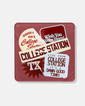 College Station Coasters | Tailgate Collection