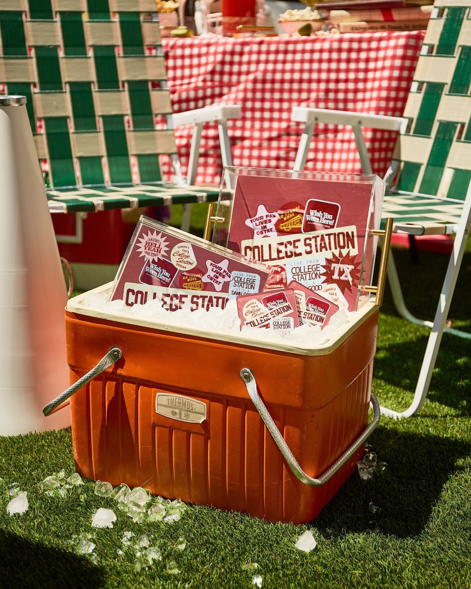 College Station Large Tray | Tailgate Collection - Tart By Taylor