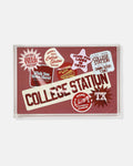 College Station Small Tray | Tailgate Collection