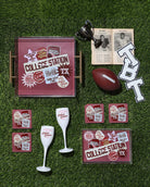 College Station Small Tray | Tailgate Collection - Tart By Taylor