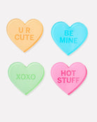 Conversation Hearts | Set of 4 Coasters - Tart By Taylor