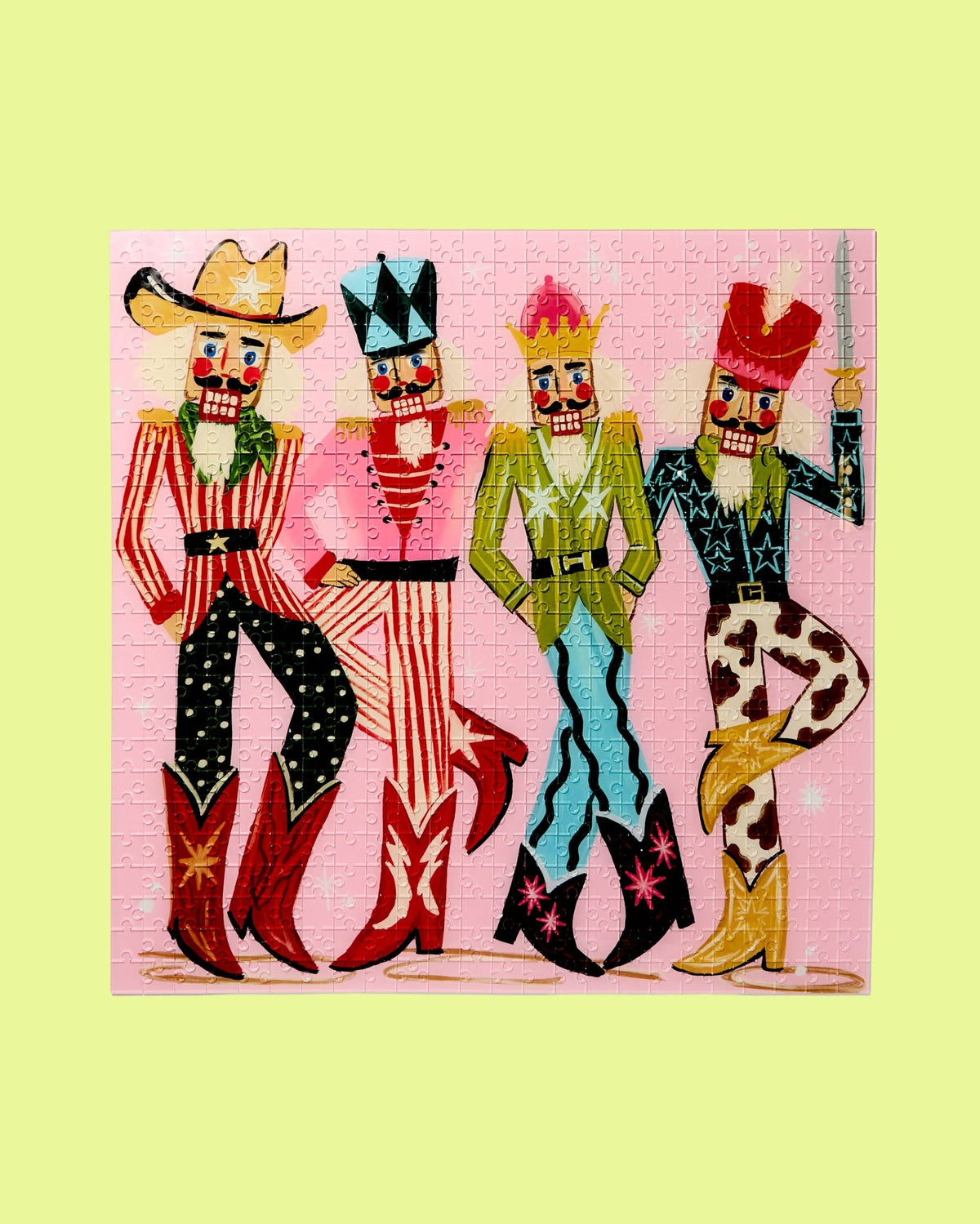 Crackin' Cowboy Acrylic Puzzle - Tart By Taylor