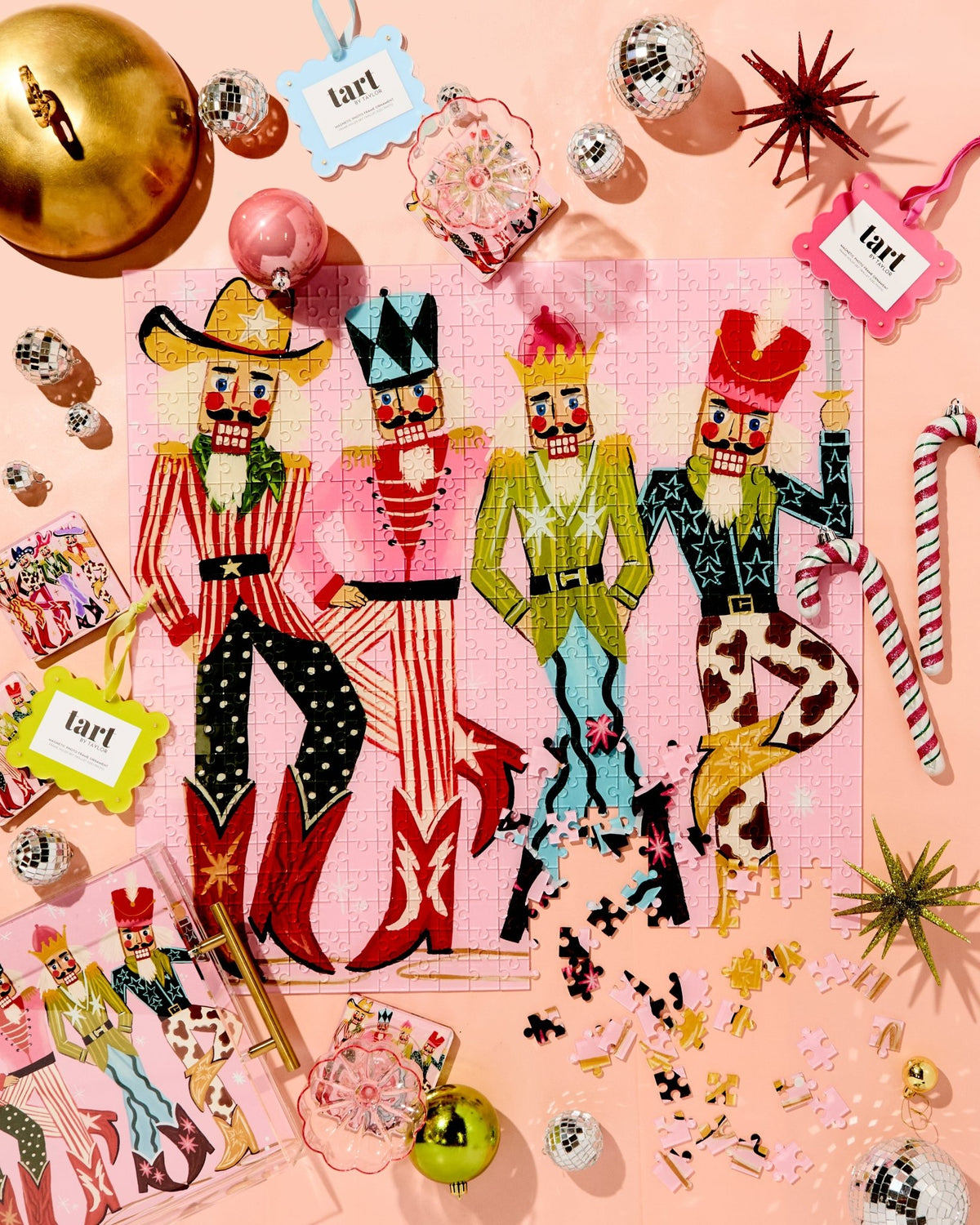 Crackin' Cowboy Acrylic Puzzle - Tart By Taylor
