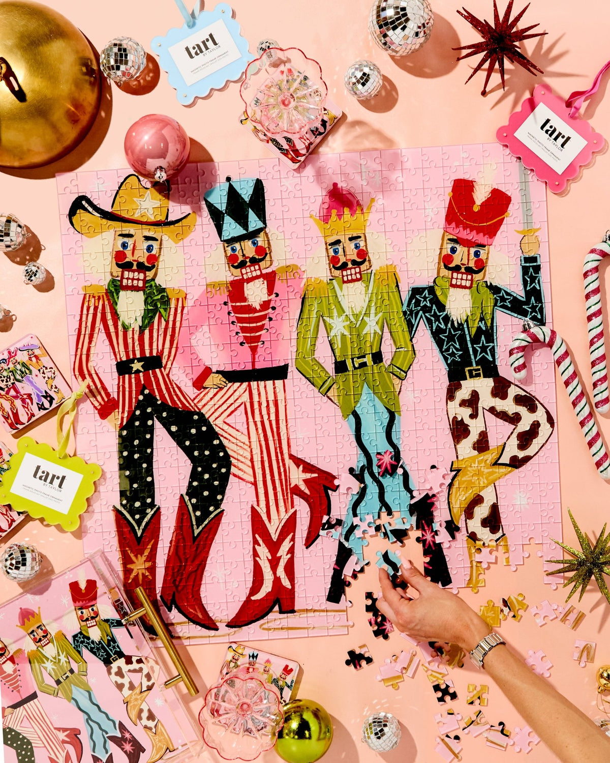 Crackin' Cowboy Acrylic Puzzle - Tart By Taylor