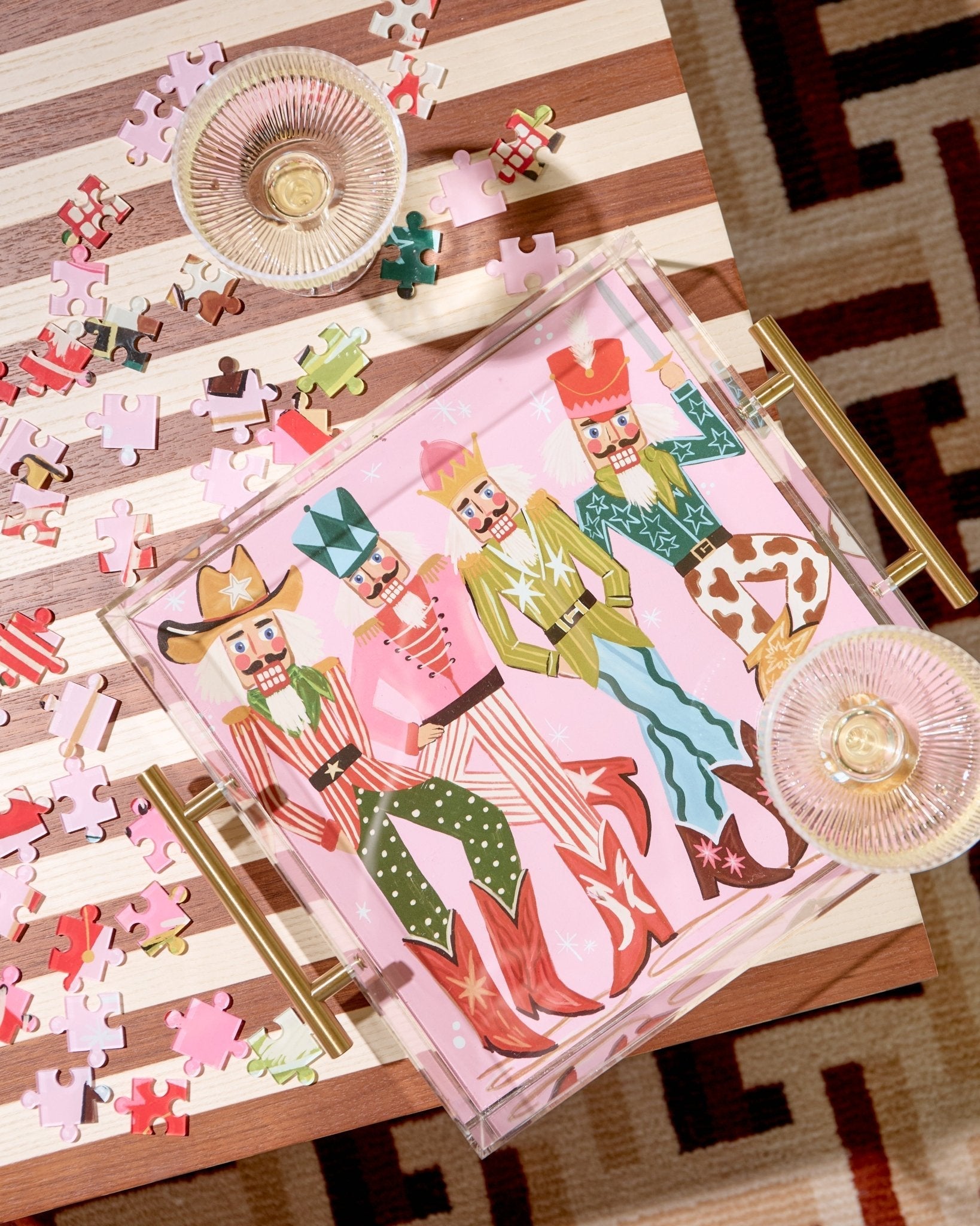 Crackin' Cowboy Large Tray - Tart By Taylor
