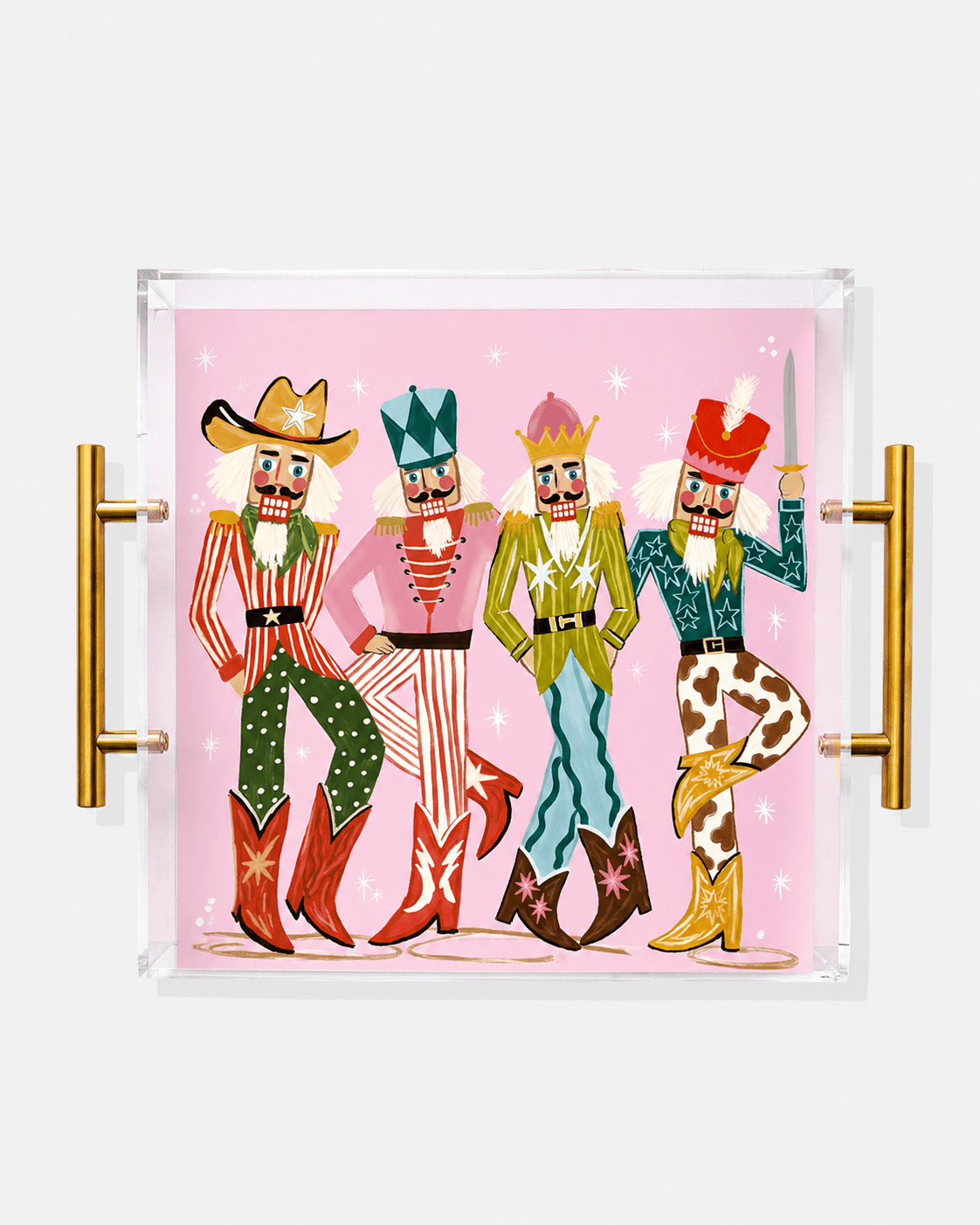 Crackin' Cowboy Large Tray - Tart By Taylor