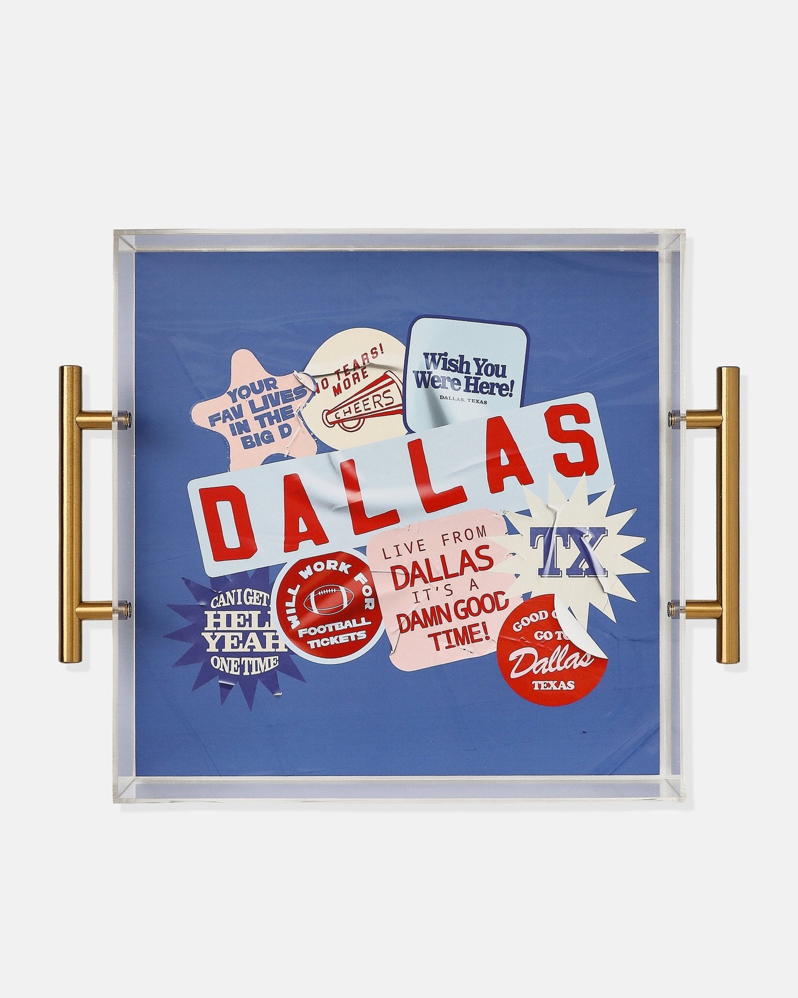 Dallas Large Tray | Tailgate Collection - Tart By Taylor
