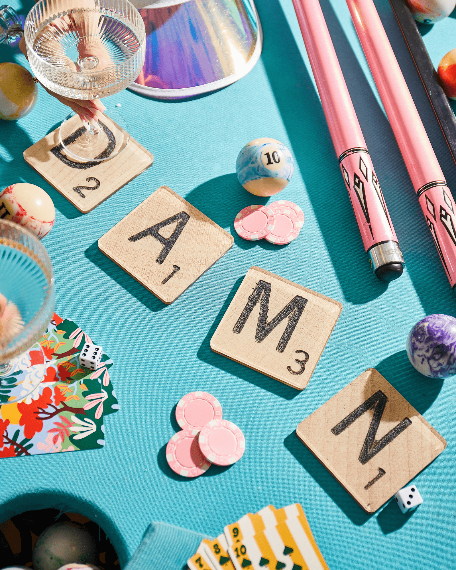 Damn Scrabble Tiles | Set of 4 Coasters - Tart By Taylor
