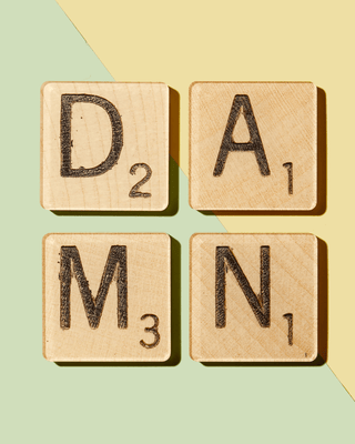 Damn Scrabble Tiles | Set of 4 Coasters - Tart By Taylor