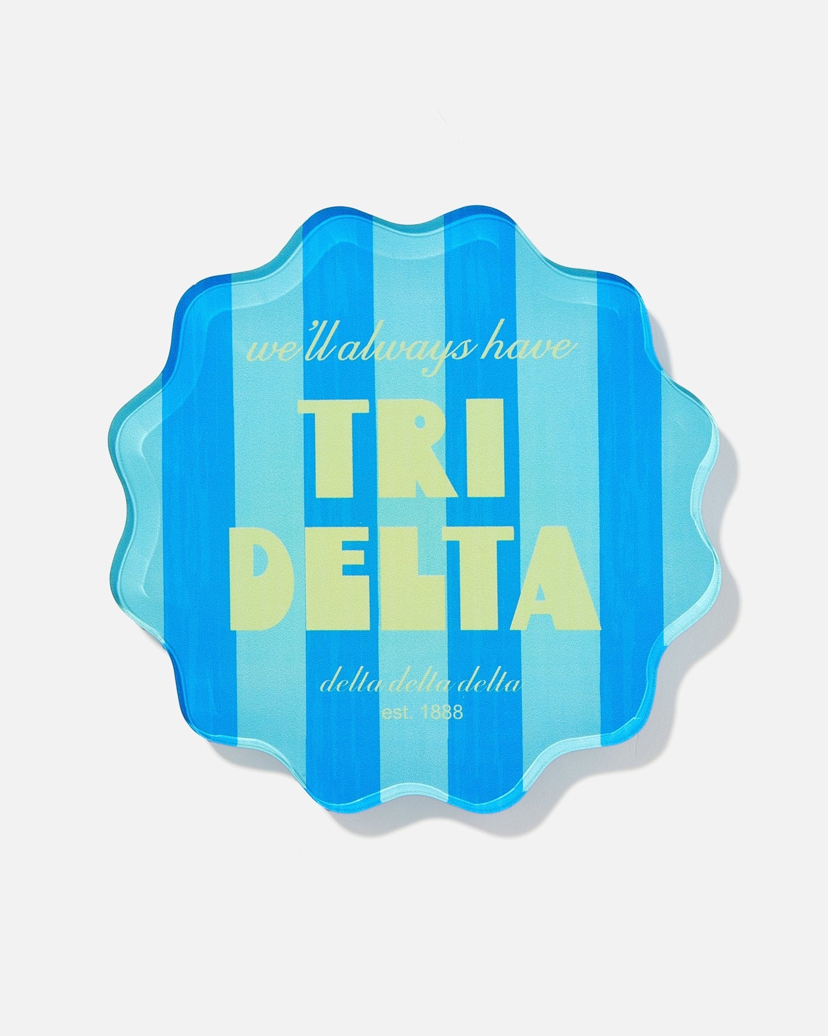 Delta Delta Delta Coasters - Tart By Taylor
