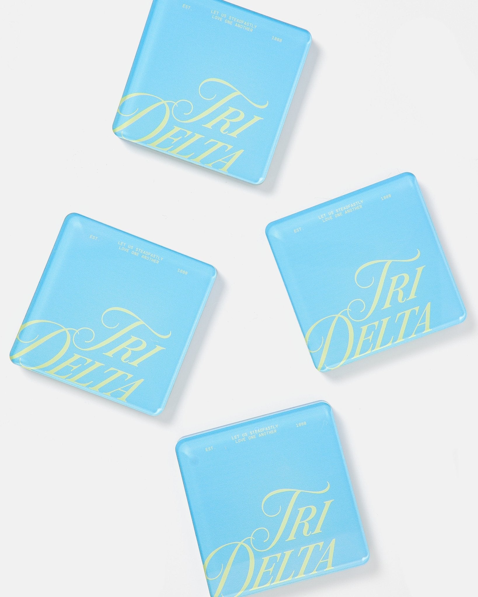 Delta Delta Delta Coasters - Tart By Taylor