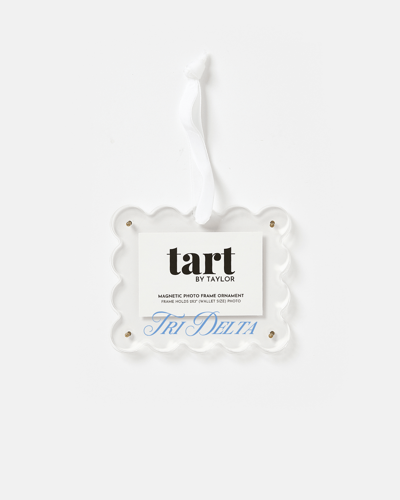 Delta Delta Delta Ornament Frame - Tart By Taylor