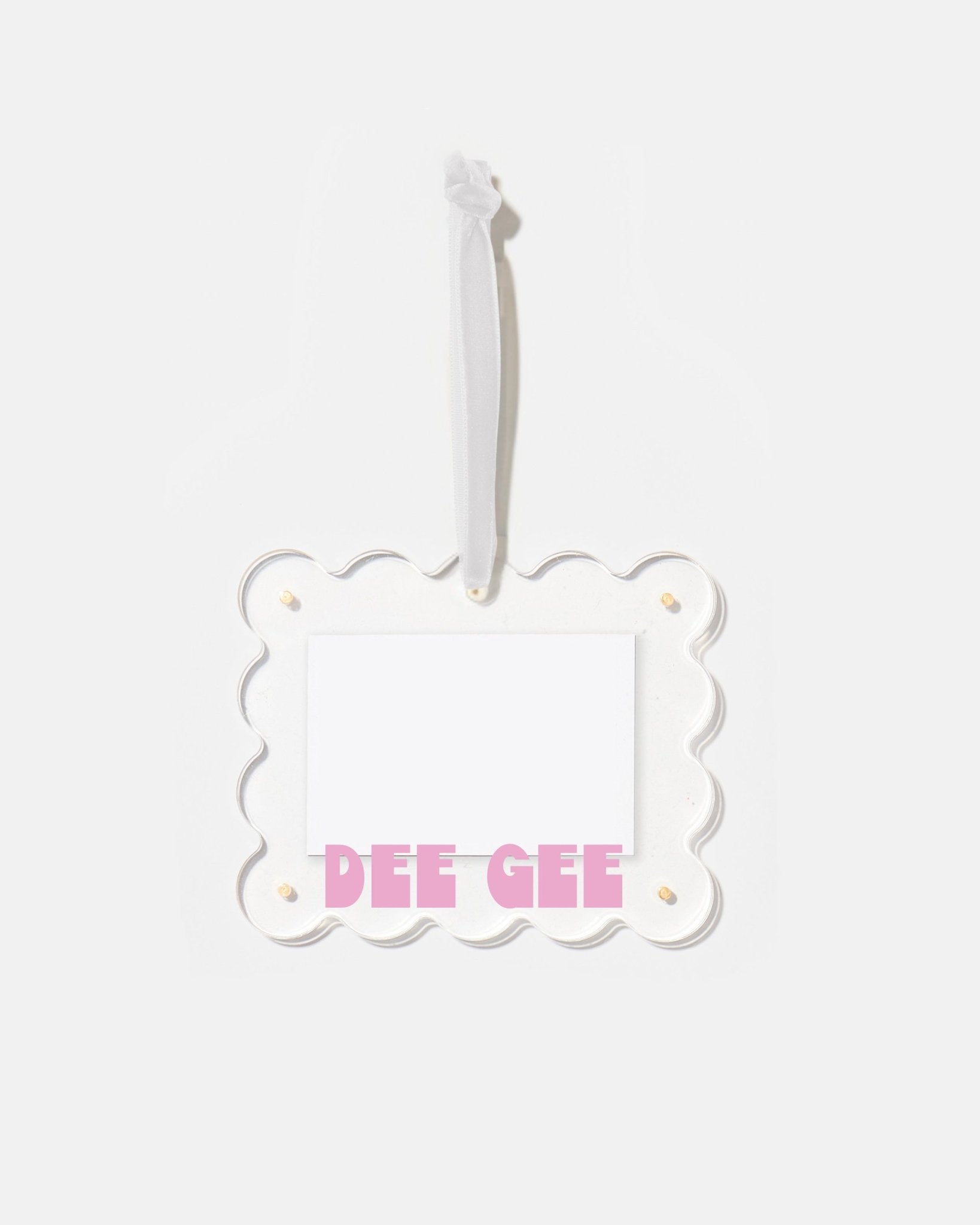Delta Gamma Frame Ornament - Tart By Taylor