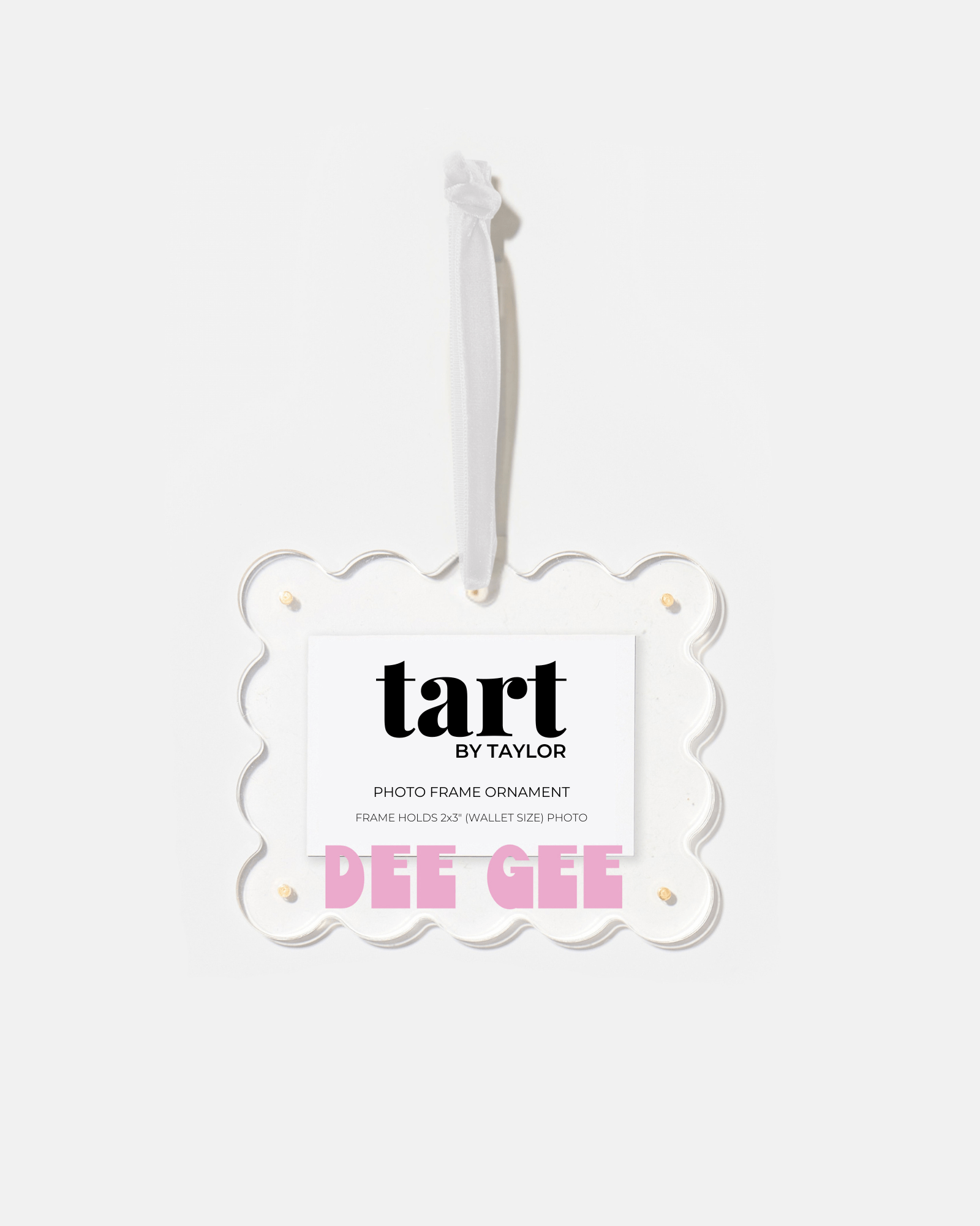 Delta Gamma Frame Ornament - Tart By Taylor