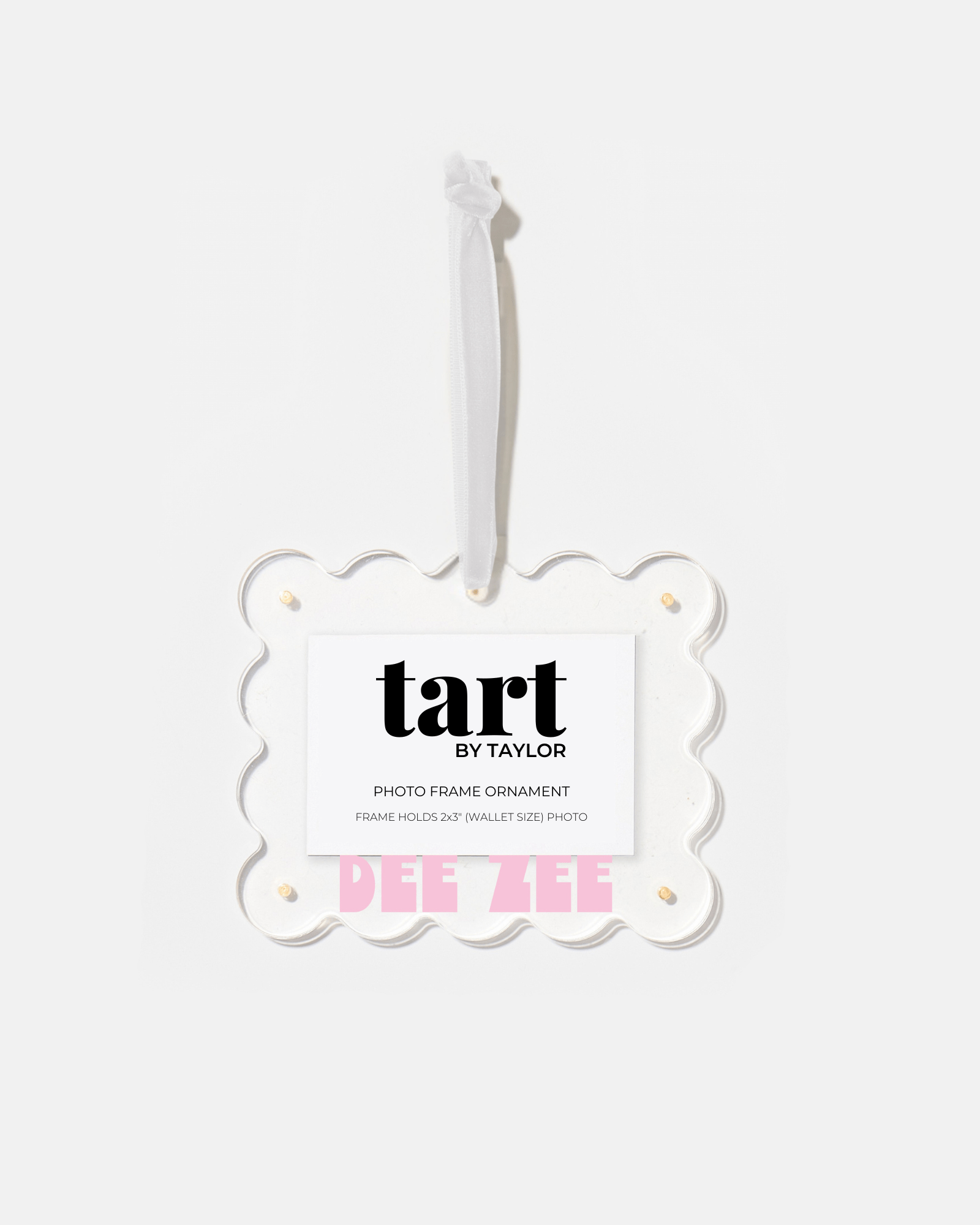Delta Zeta Frame Ornament - Tart By Taylor
