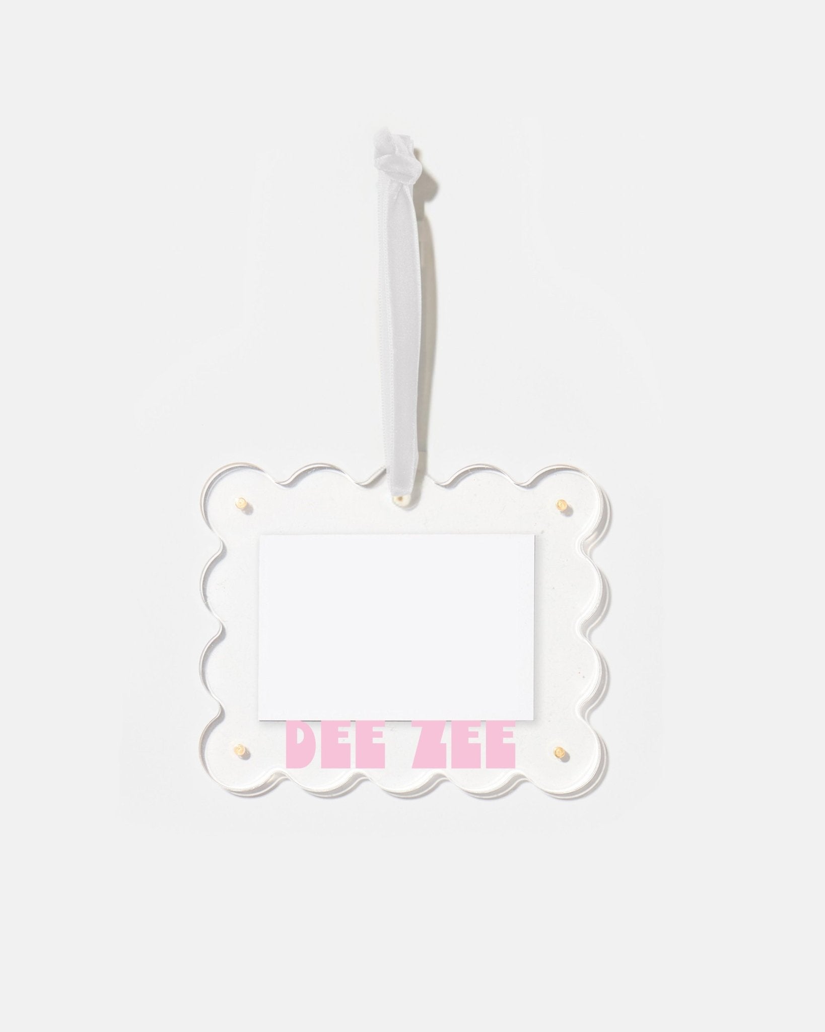 Delta Zeta Frame Ornament - Tart By Taylor