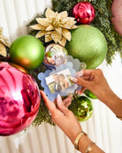 Denim Blue Frame Ornament - Tart By Taylor