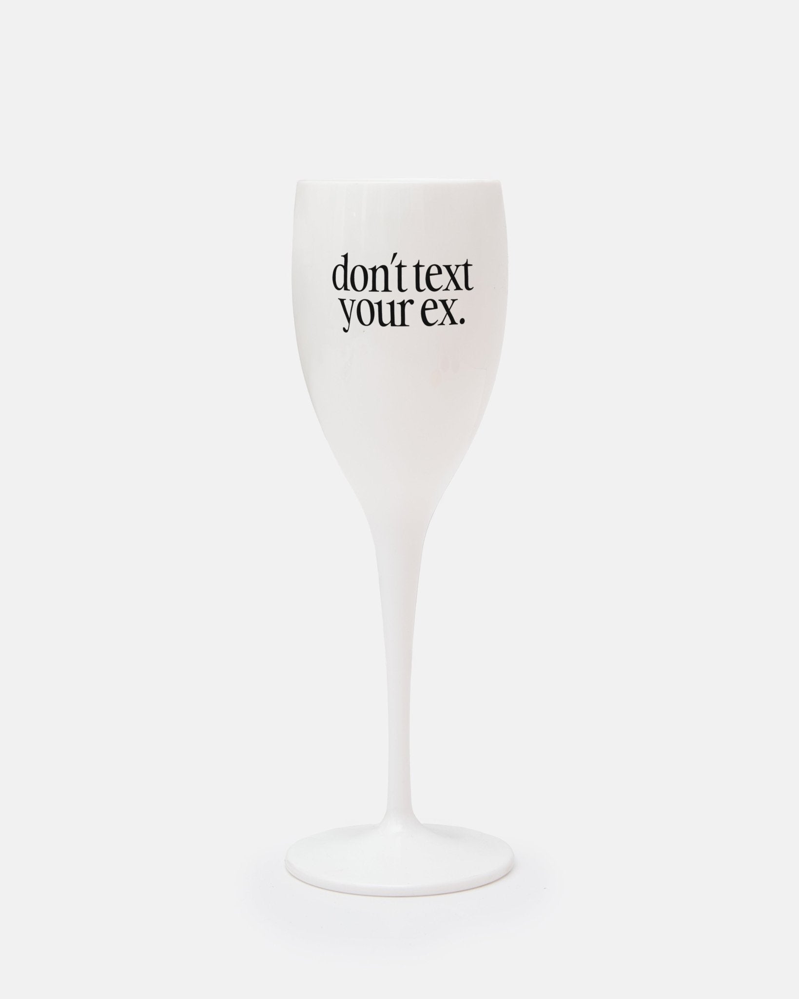 Don't Text Your Ex Flutes (Set of 2) - Tart By Taylor