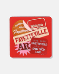 Fayetteville Coasters | Tailgate Collection