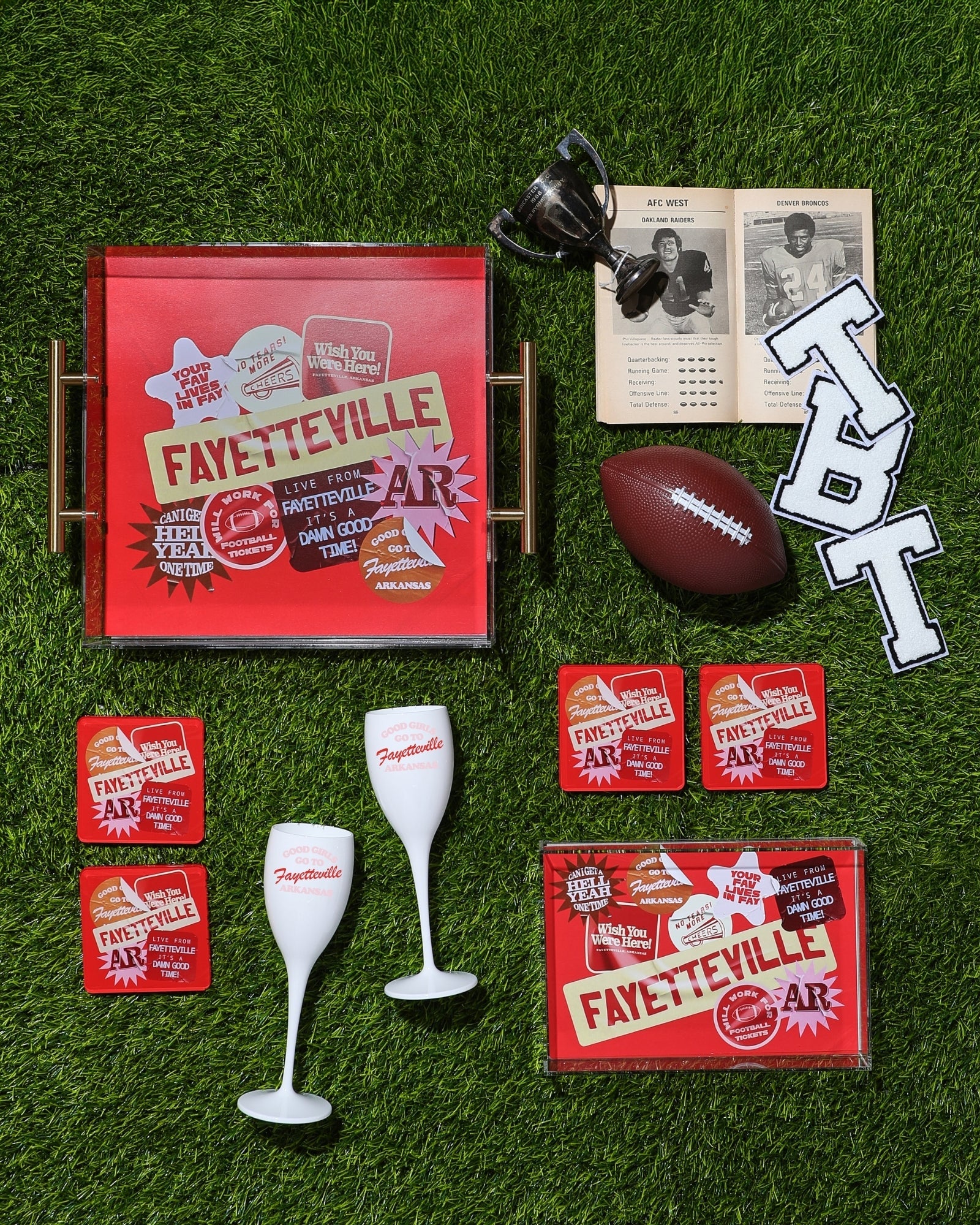 Fayetteville Large Tray | Tailgate Collection - Tart By Taylor