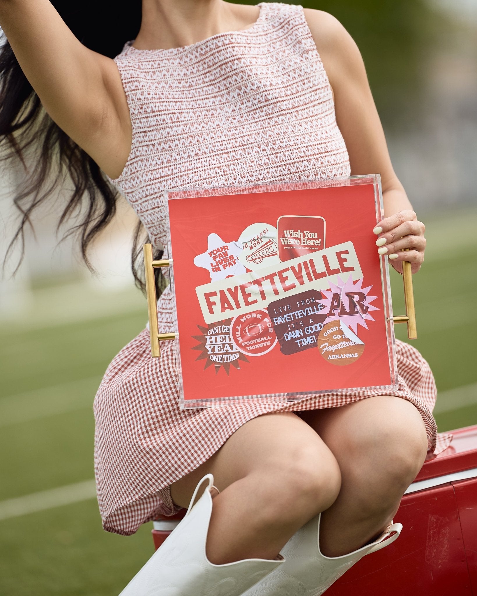 Fayetteville Large Tray | Tailgate Collection - Tart By Taylor