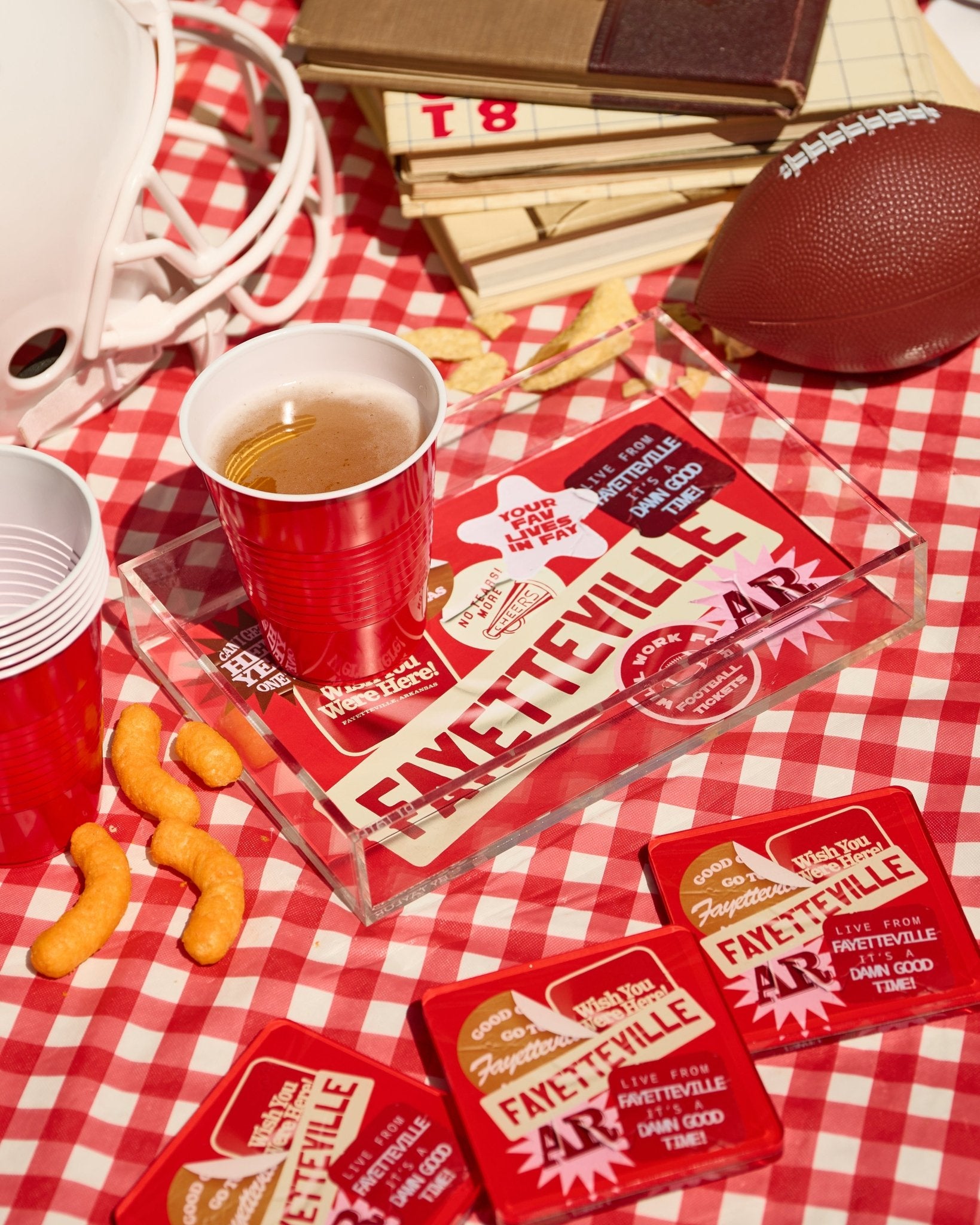 Fayetteville Small Tray | Tailgate Collection - Tart By Taylor